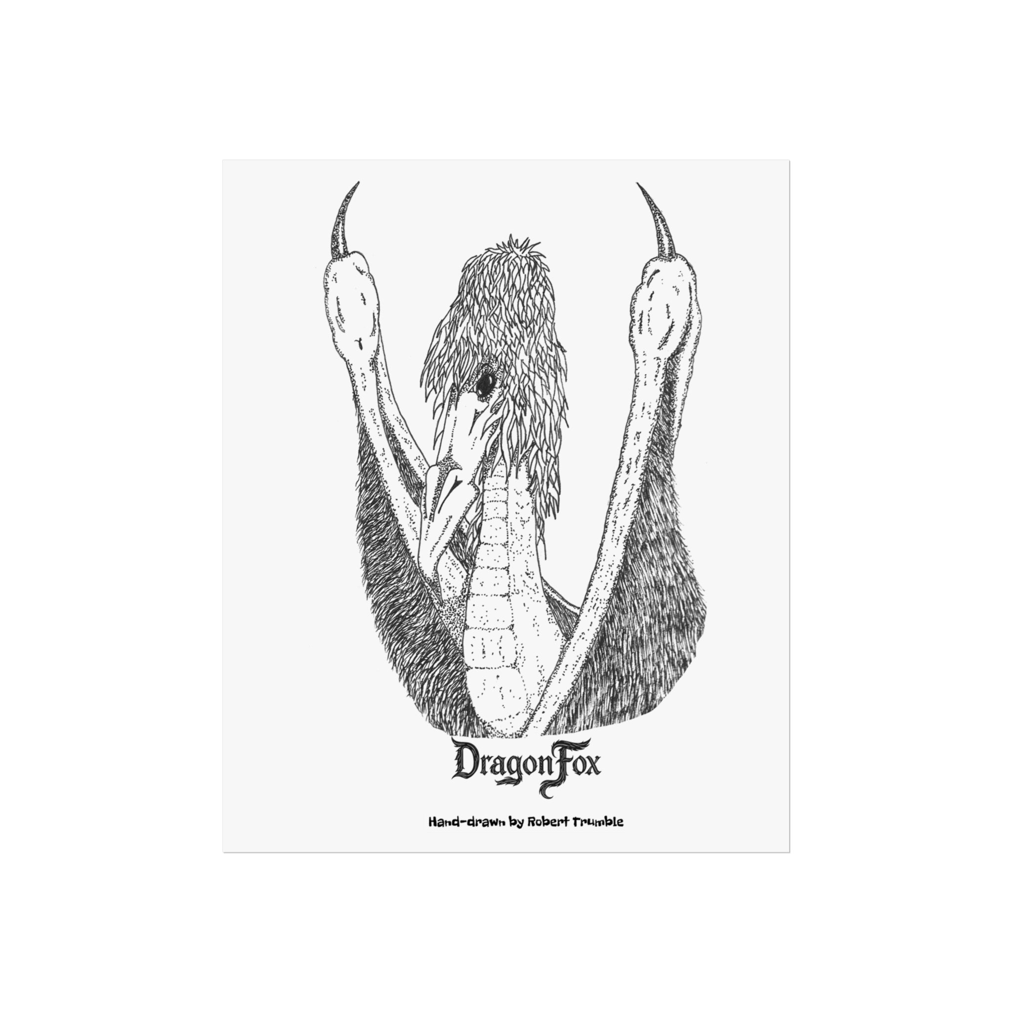 DragonFox – Untamed Legends Wall Art