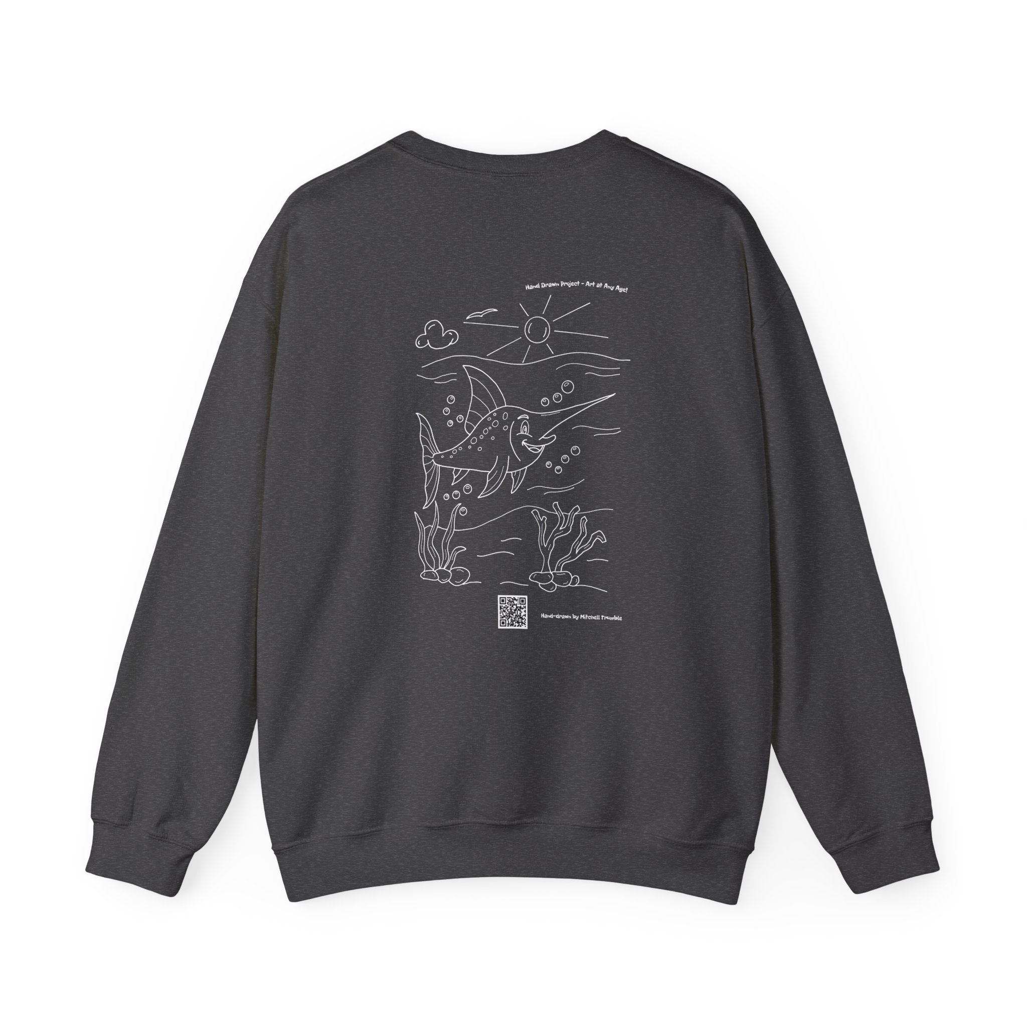 Swordfish – Ocean Strength Cozy Sweatshirt