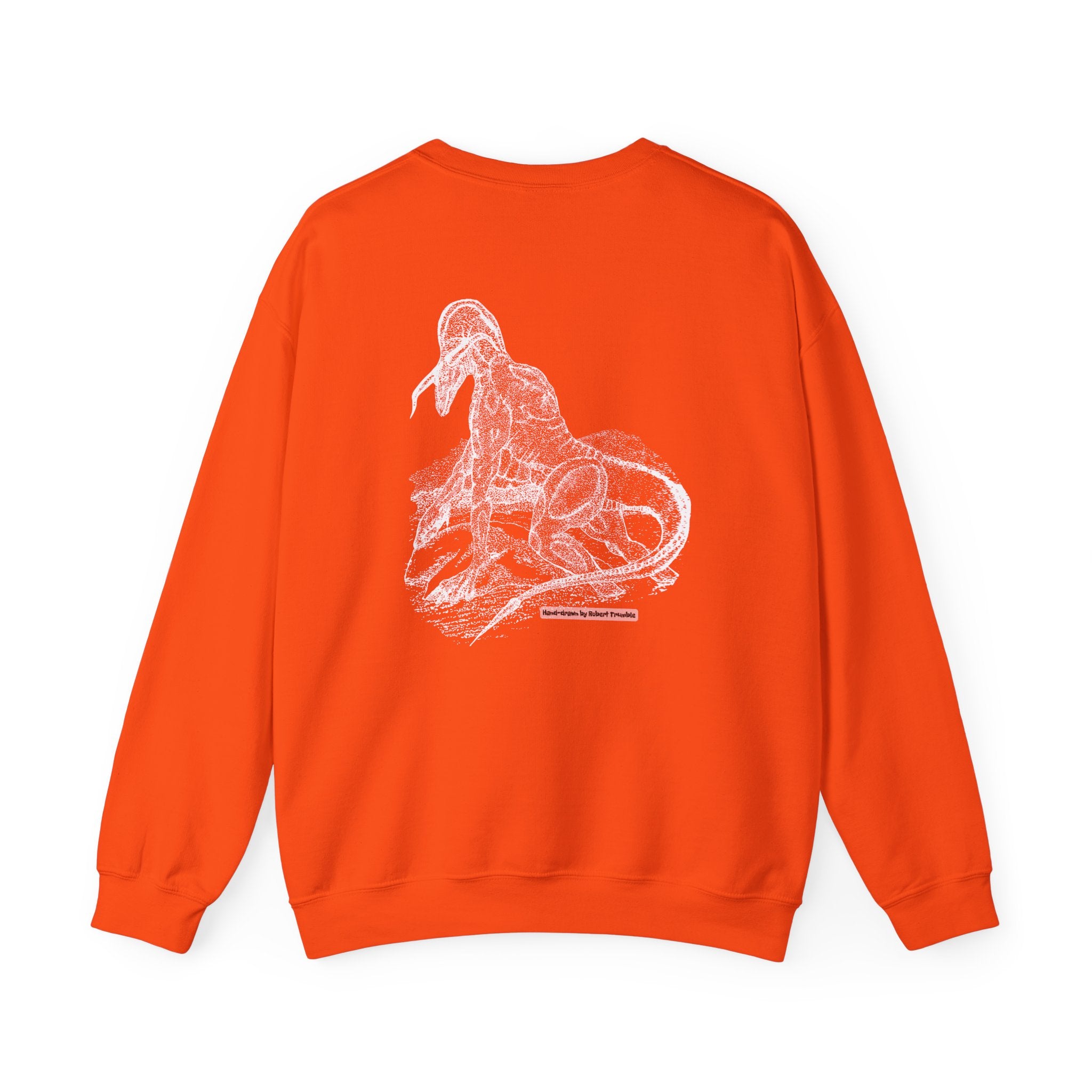 Landdrake Legends Gildan 18000 Sweatshirt | Robert Trumble's Hand-Drawn Dragon Art
