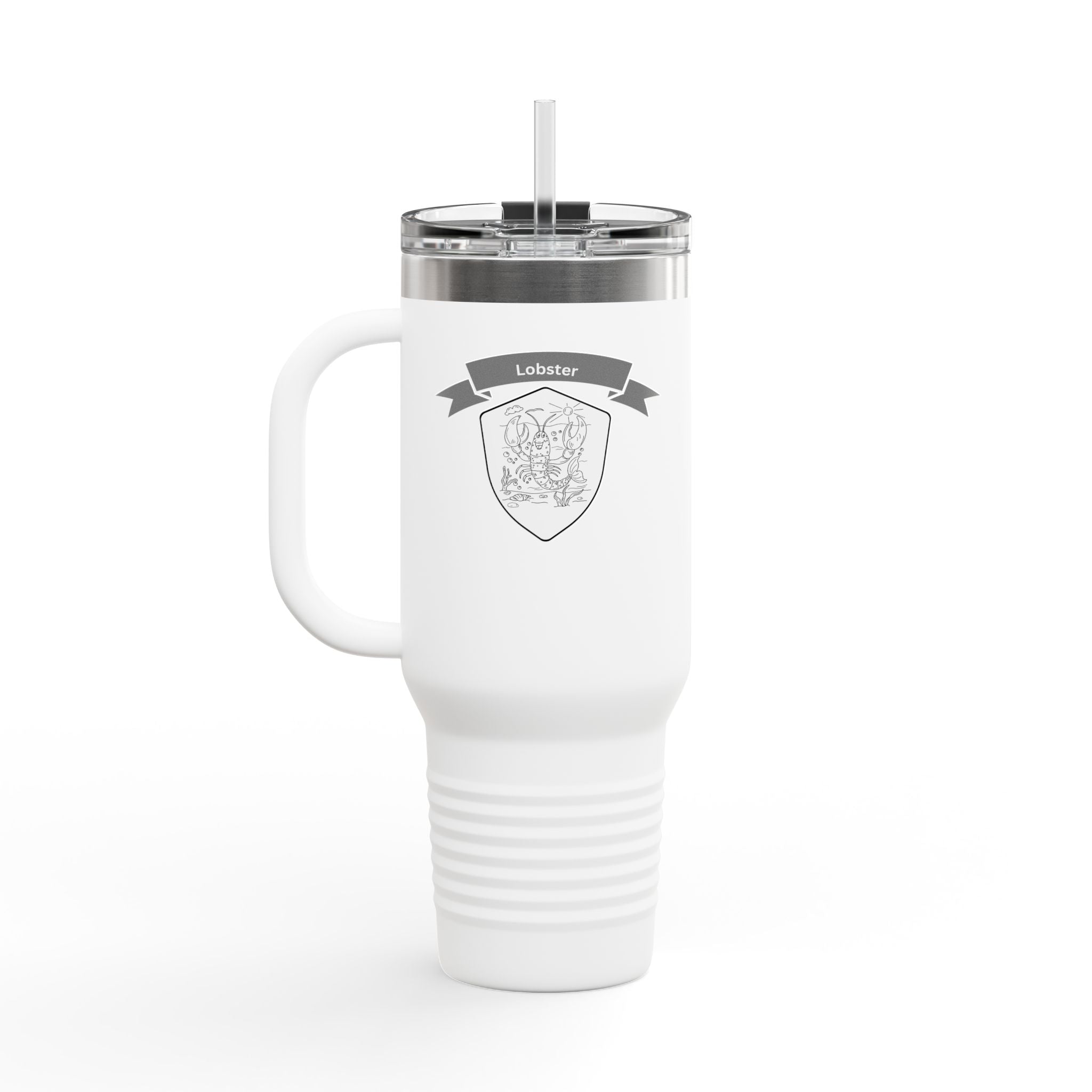 Cheerful Lobster Travel Mug – Ocean Critter Travel Mug