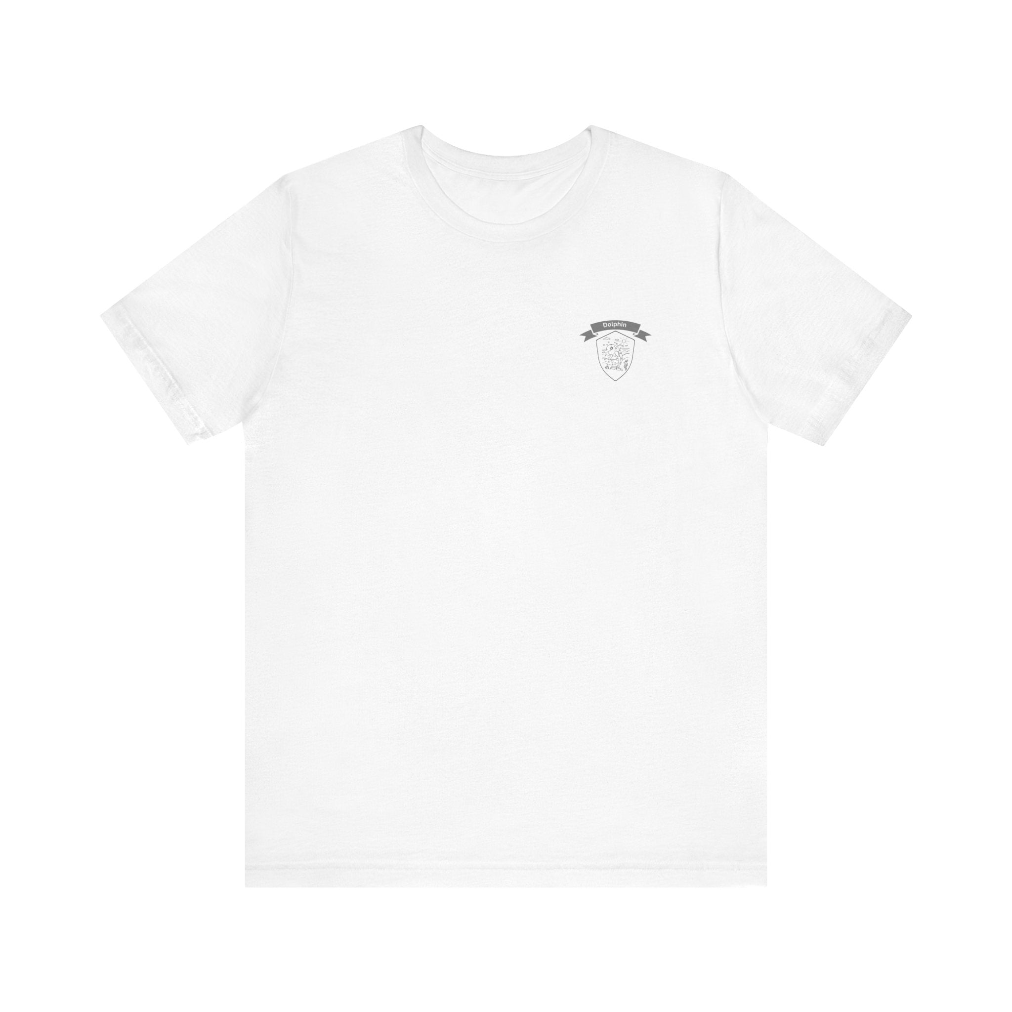 Dolphin Splash Squad Logo T-Shirt – Hand-Drawn Art