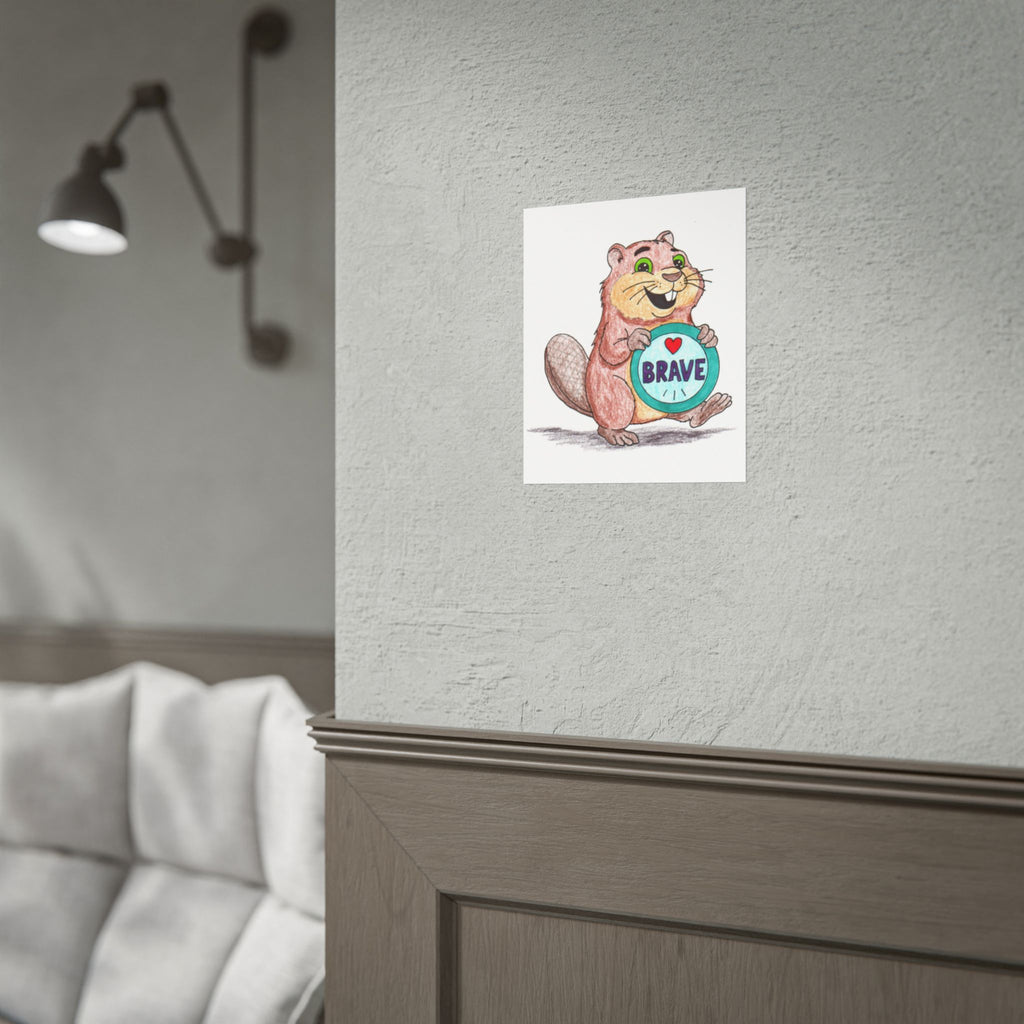 First Dentist Visit Print for Kids | Brave Little Critters