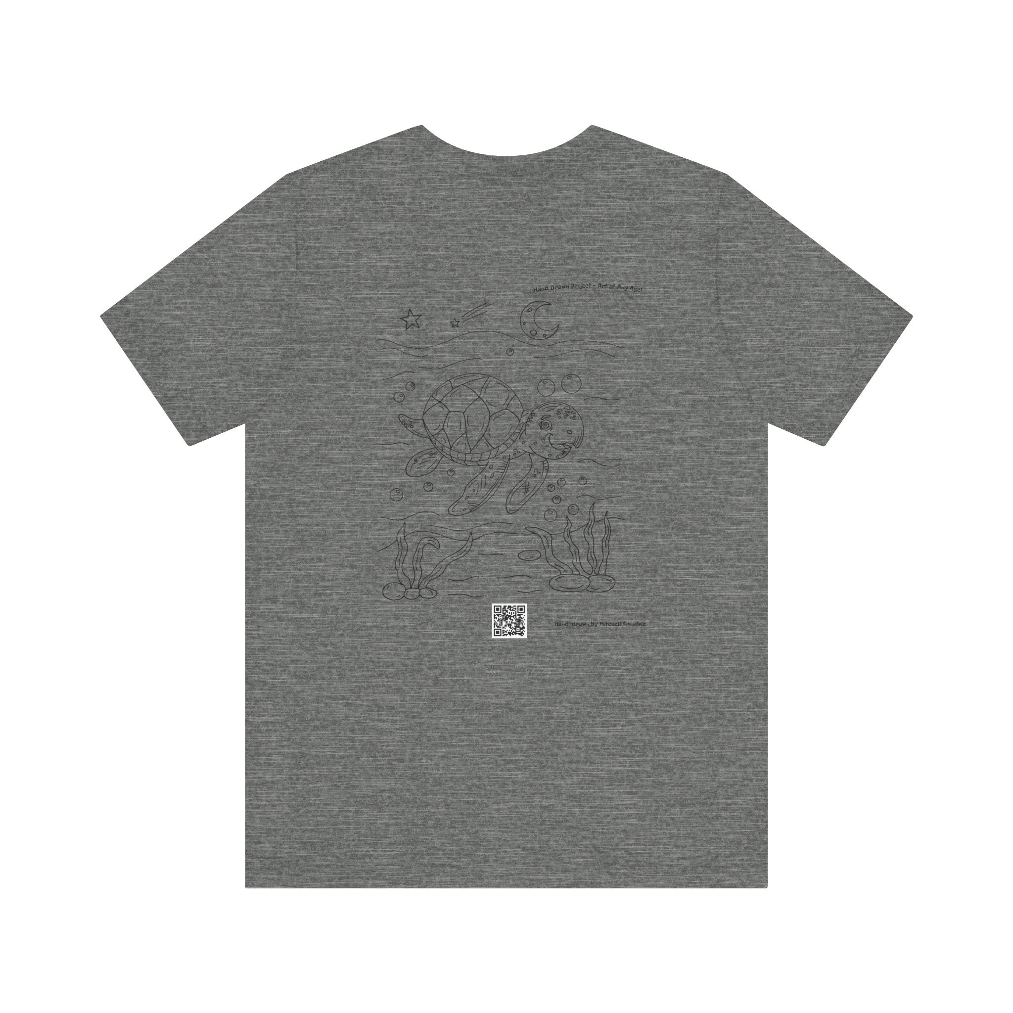 Smiling Sea Turtle – Ocean Critter T-Shirt