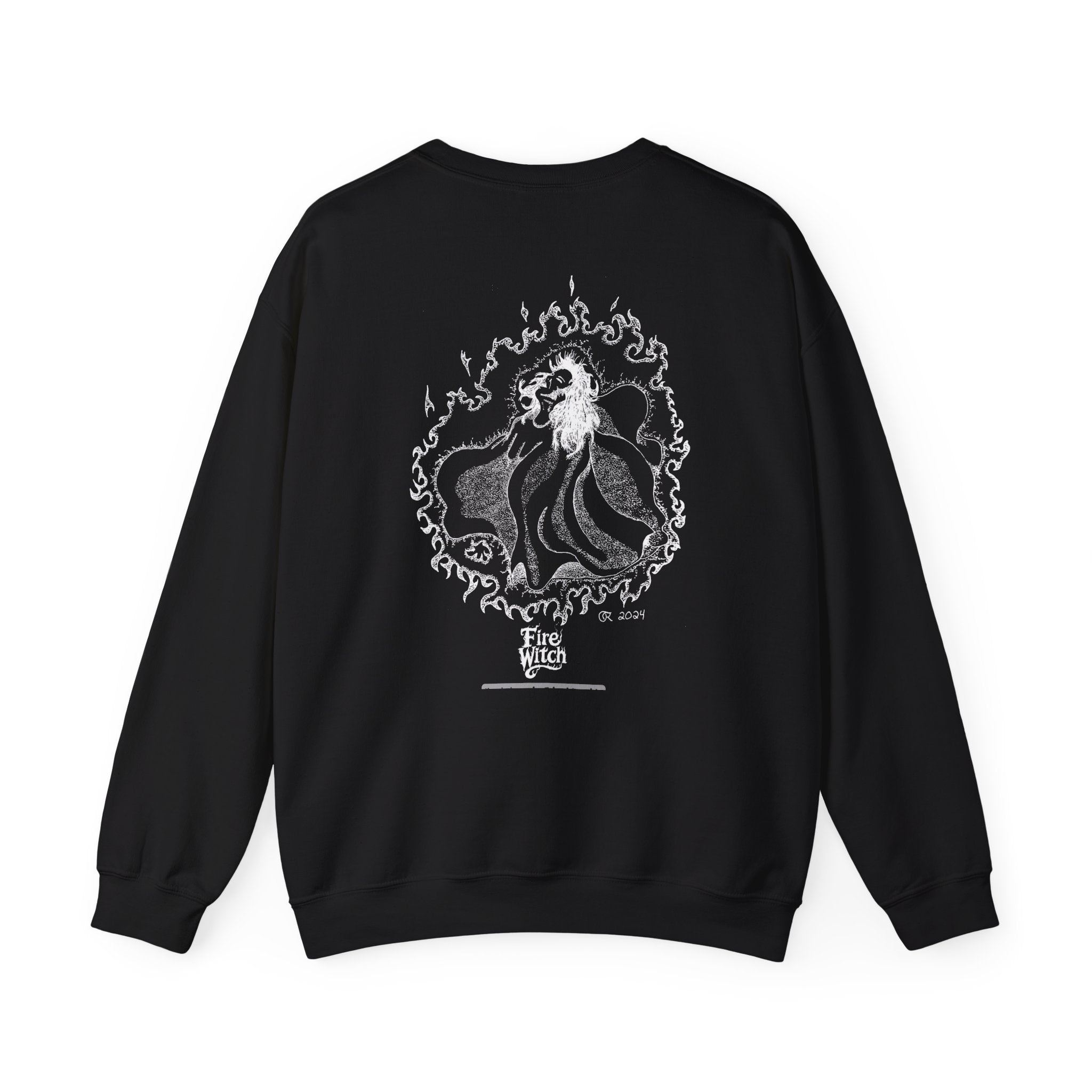 Fire Witch Crewneck Sweatshirt