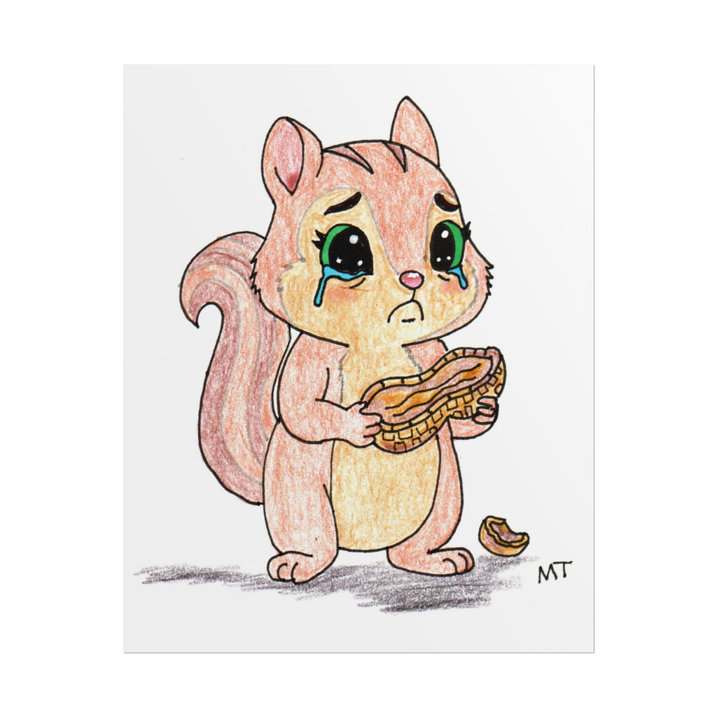 Chipmunk Lost His Nuts Wall Art