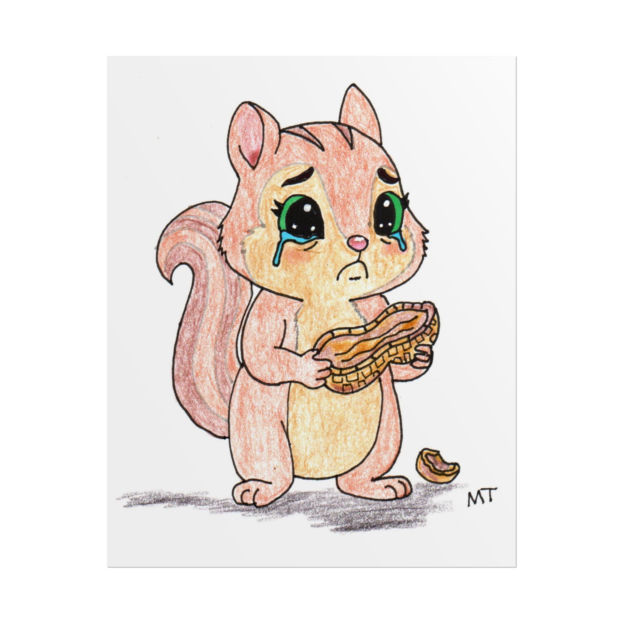 Chipmunk Lost His Nuts Wall Art