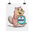 First Dentist Visit Print for Kids | Brave Little Critters