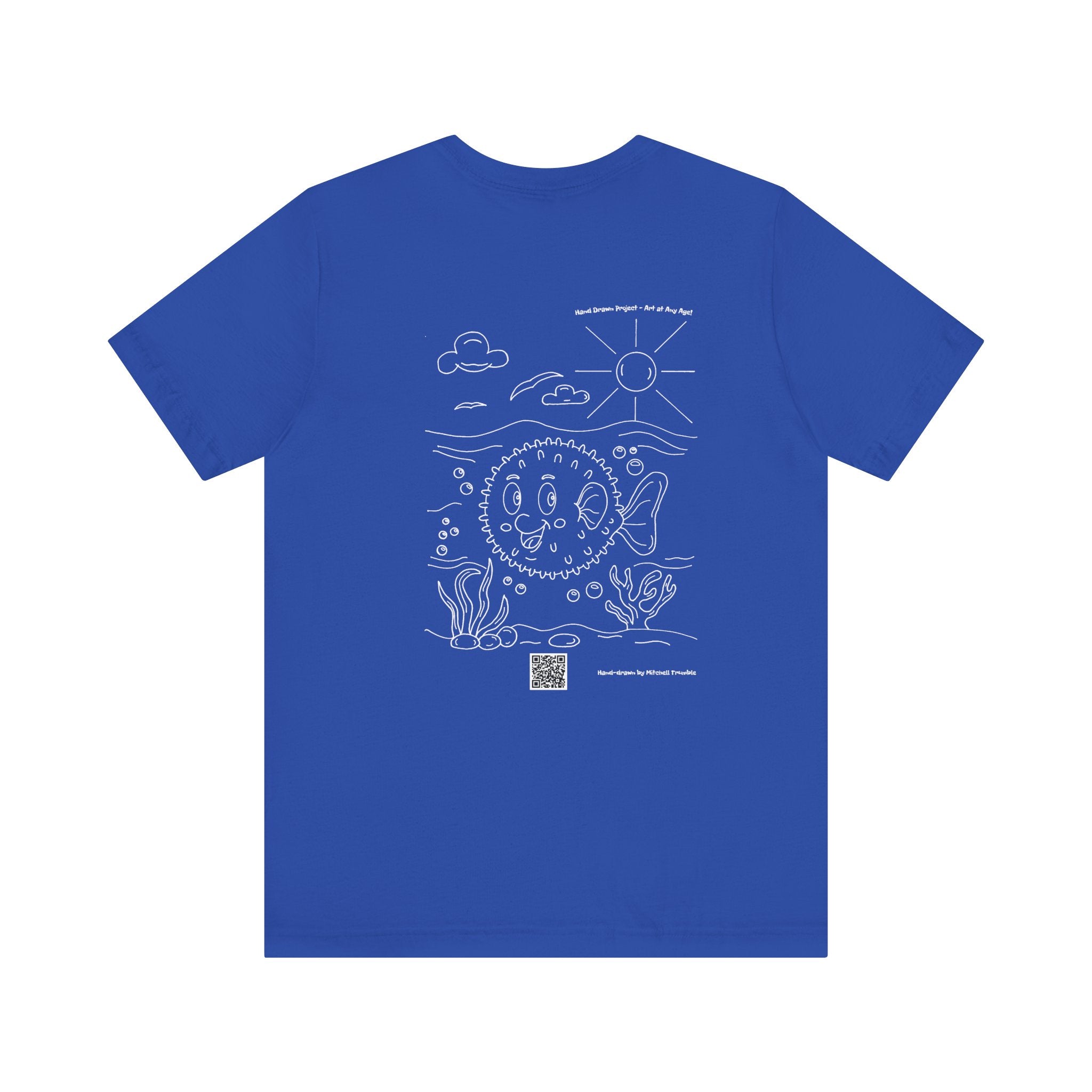Happy Pufferfish – Ocean Critter T-Shirt
