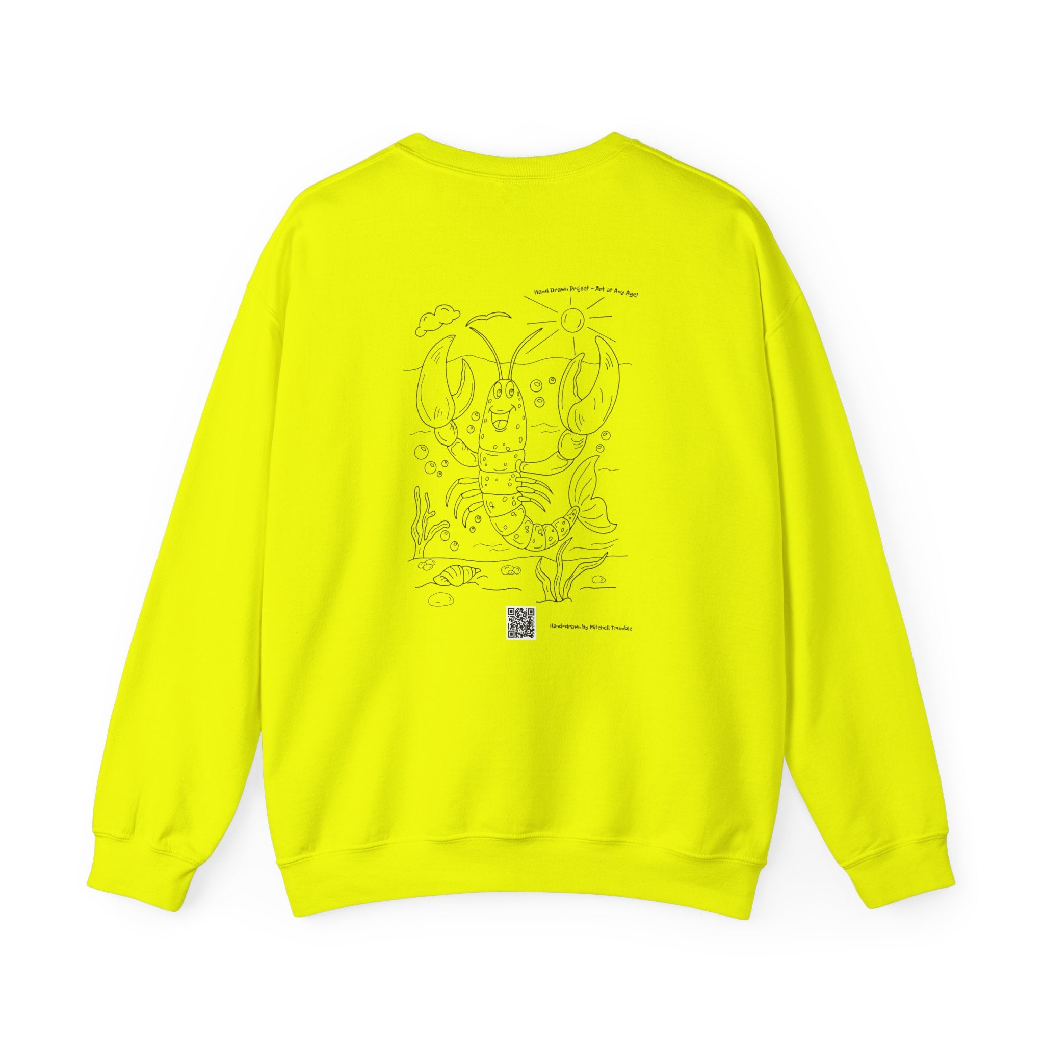Cheerful Lobster Sweatshirt