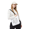 Triceratops Tote Bag | Hand-Drawn Dinosaur Art by Mitchell Trumble | Fun Gift for Dino Fans