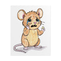 Mouse Lost His First Tooth | Hand Drawn Nursery Wall Art Print