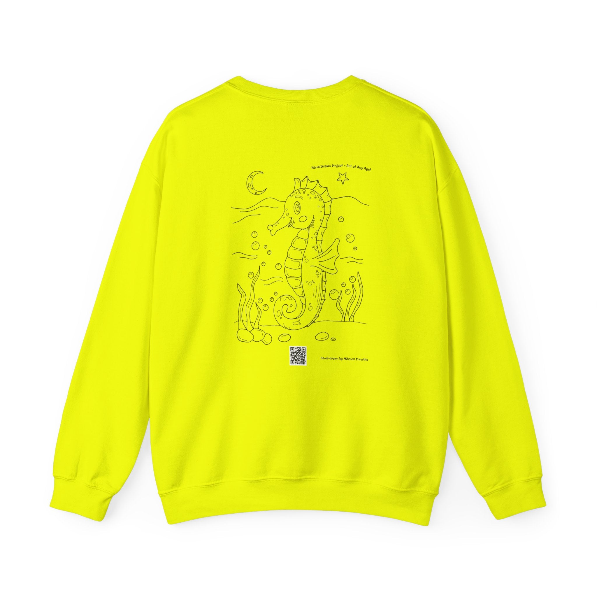Adorable Seahorse Cozy Sweatshirt