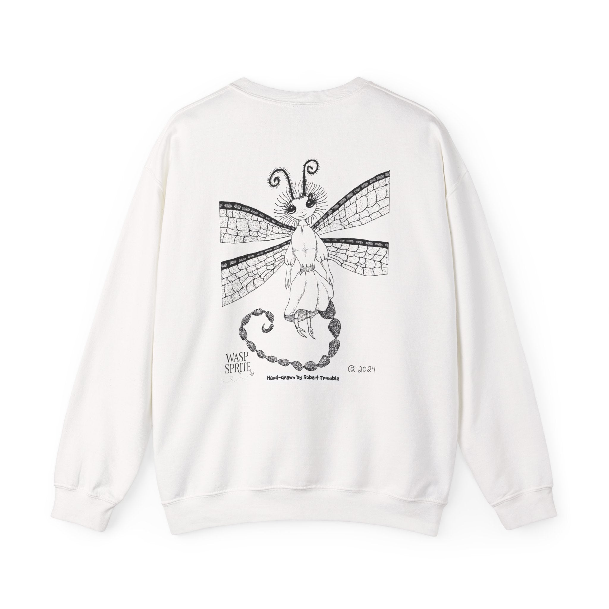 Wasp Sprite – Mystical Insect Folk Sweatshirt