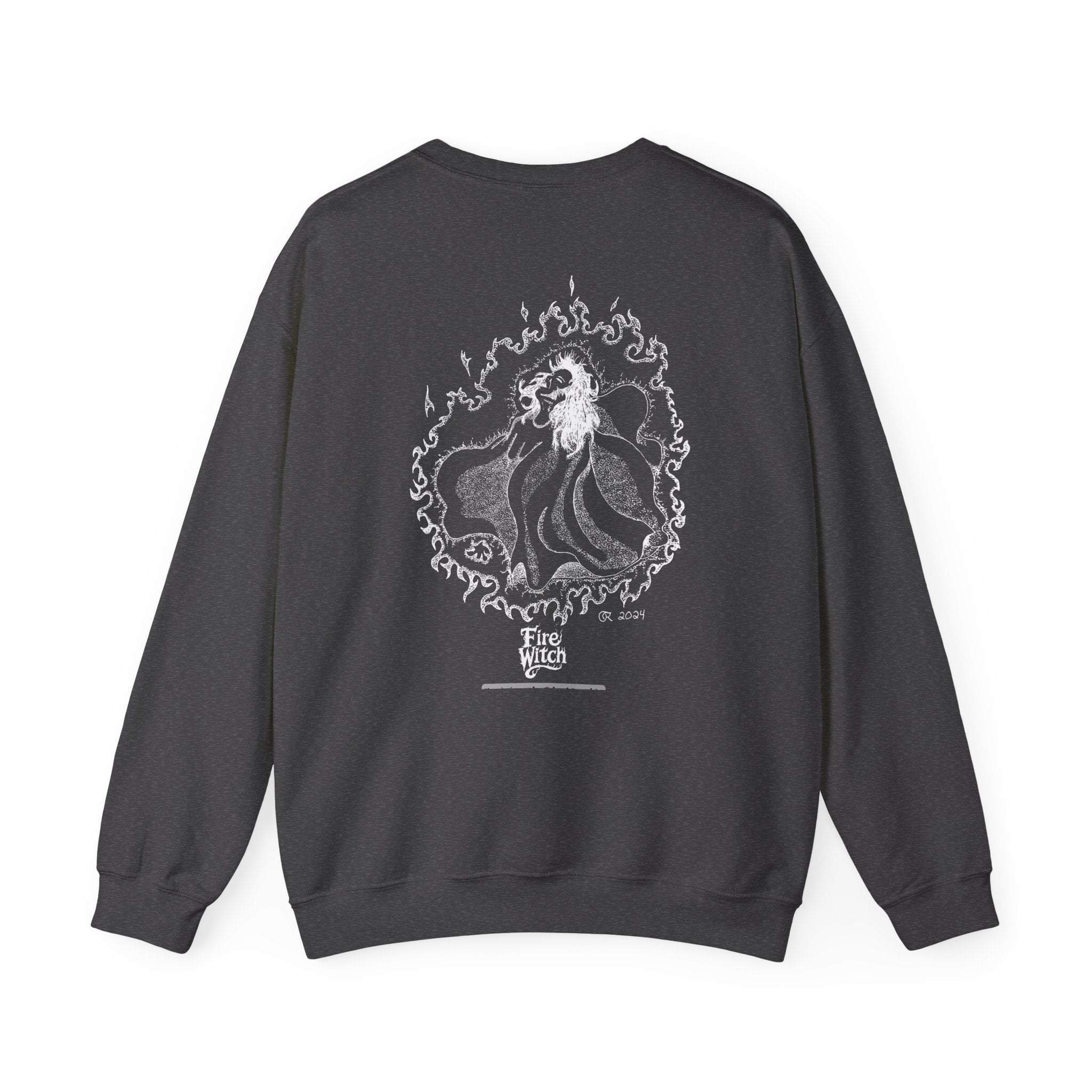 Fire Witch Crewneck Sweatshirt