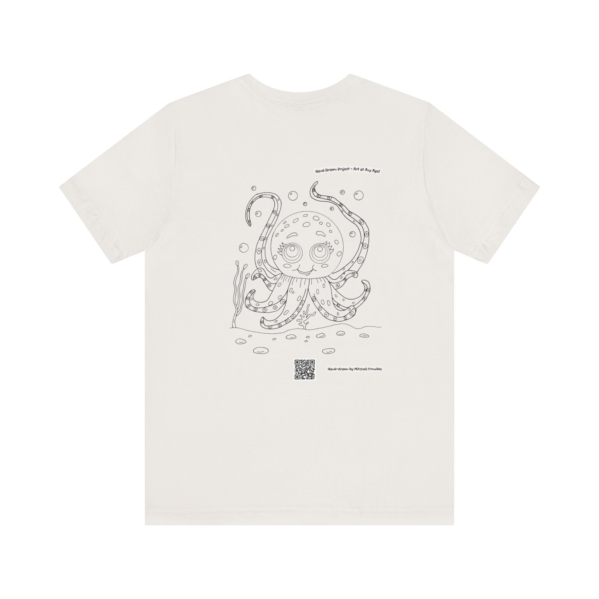 Octopus – Hand-Drawn Ocean Tee
