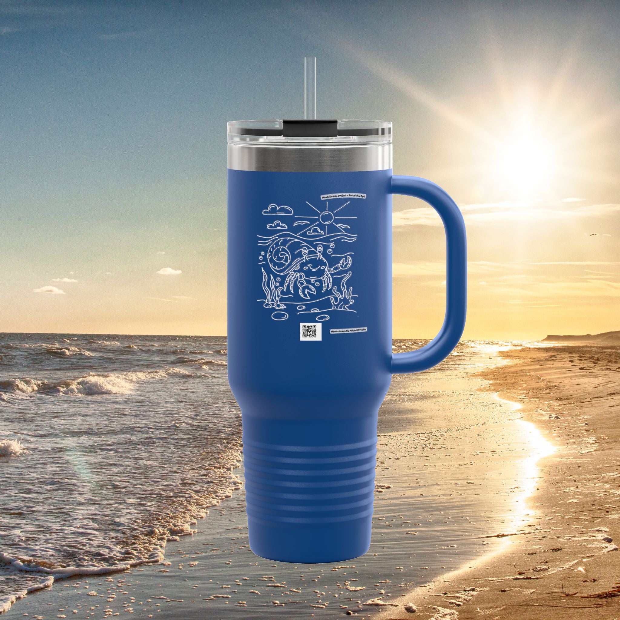 Cute Crab 1 Travel Mug