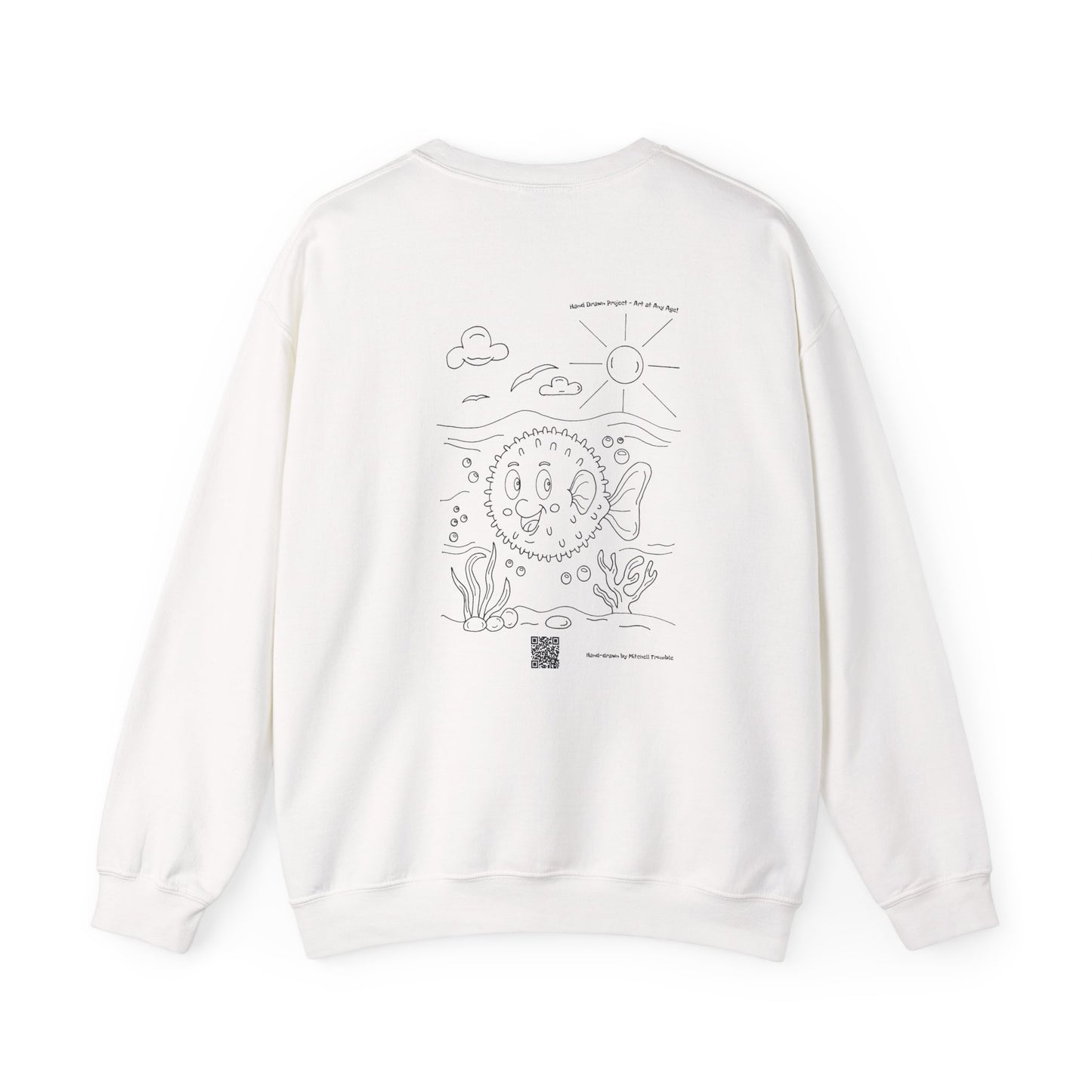 Happy Pufferfish Cozy Sweatshirt
