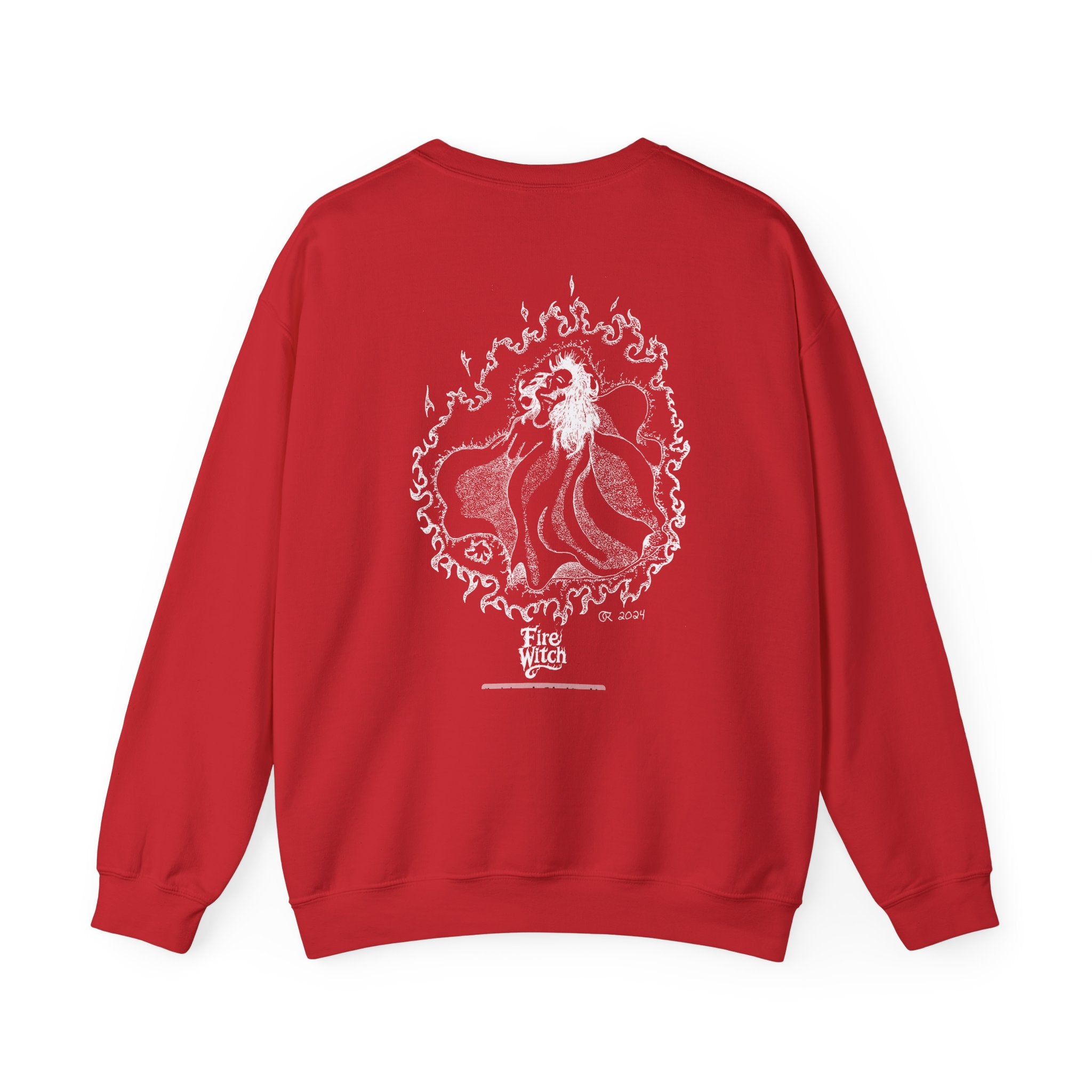 Fire Witch Crewneck Sweatshirt