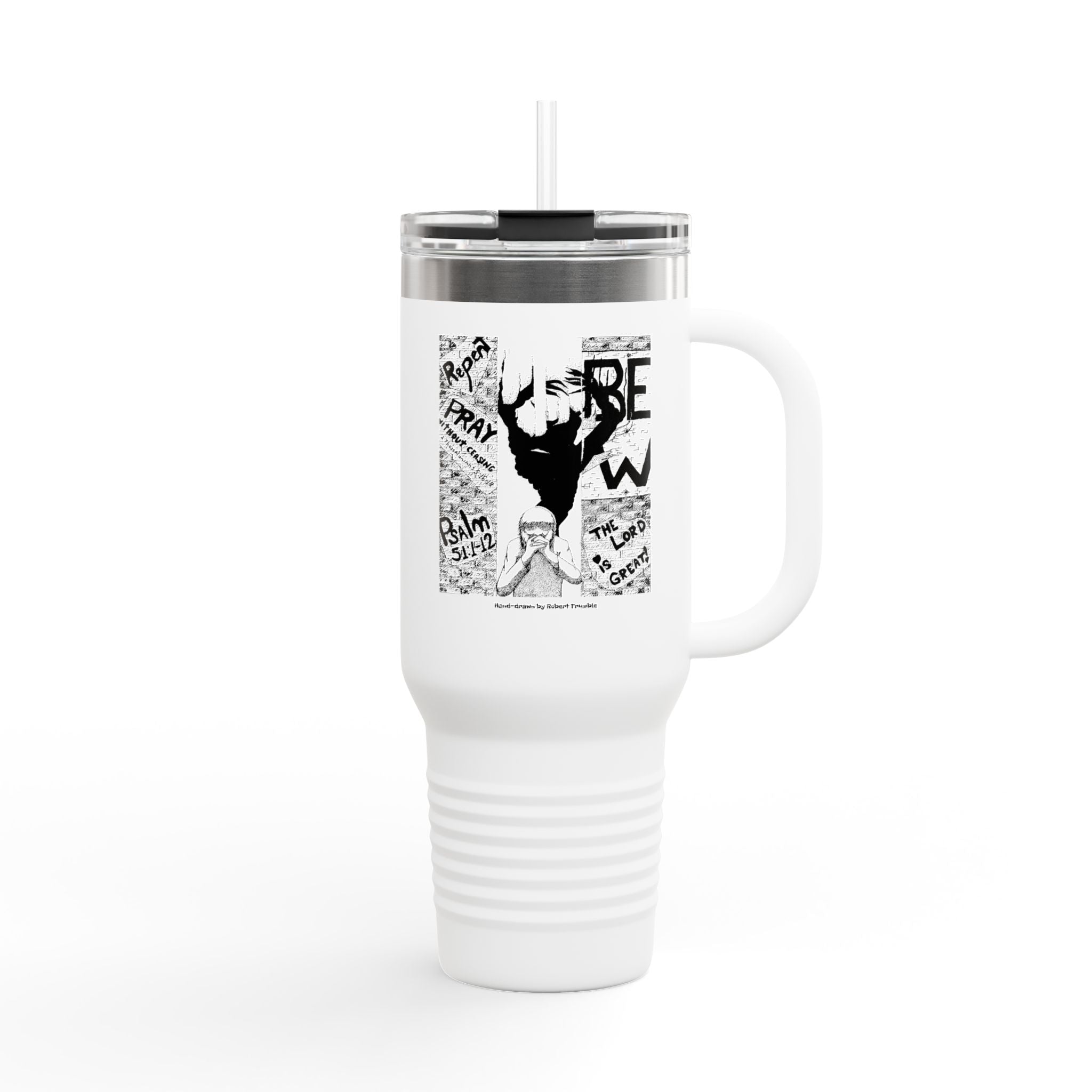 Pray — Spiritual Reflection Travel Mug