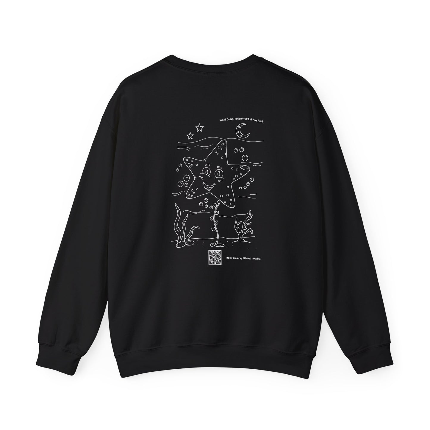 Lovable Starfish Sweatshirt ⭐🧥 – Bold Style, Ocean Cool