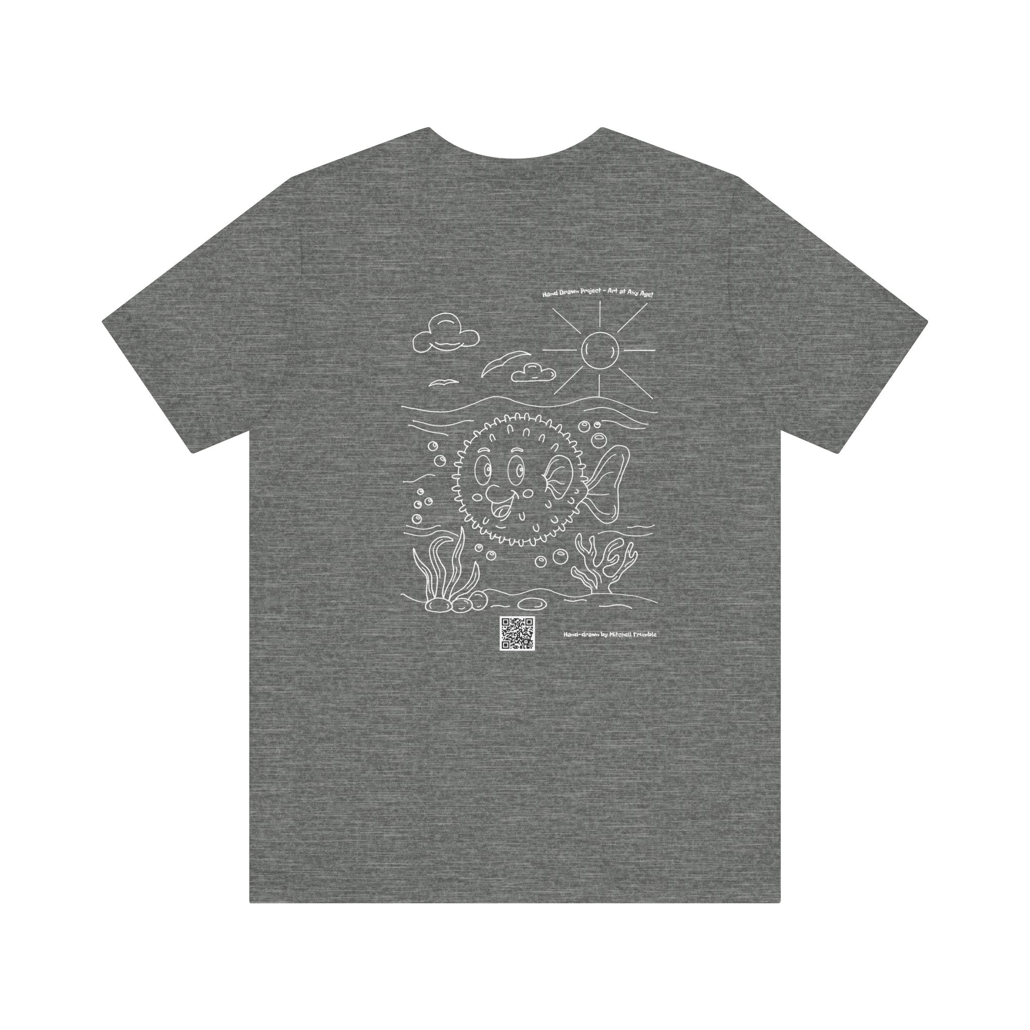 Happy Pufferfish – Ocean Critter T-Shirt