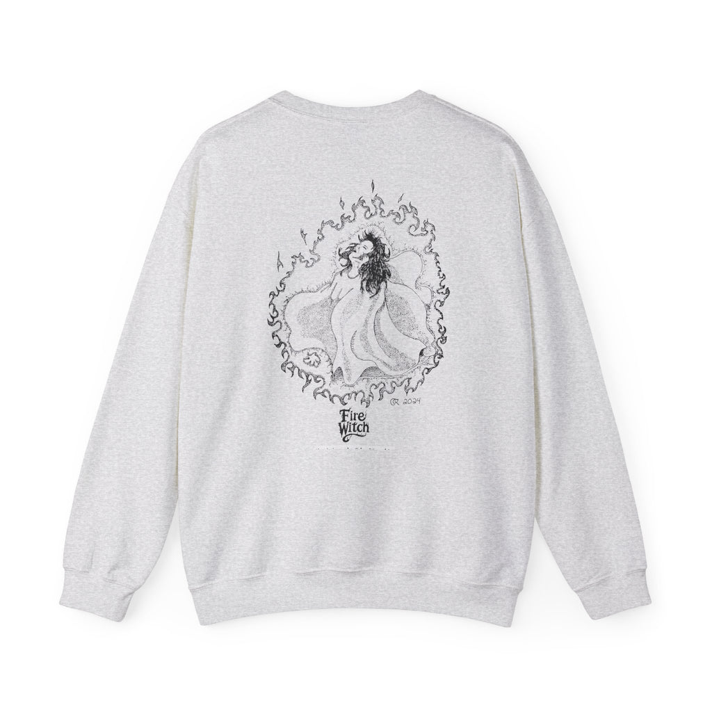 Fire Witch Crewneck Sweatshirt