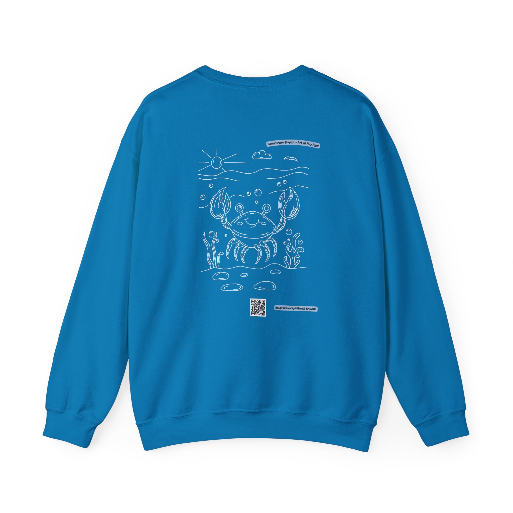 Cute Crab Crewneck Sweatshirt