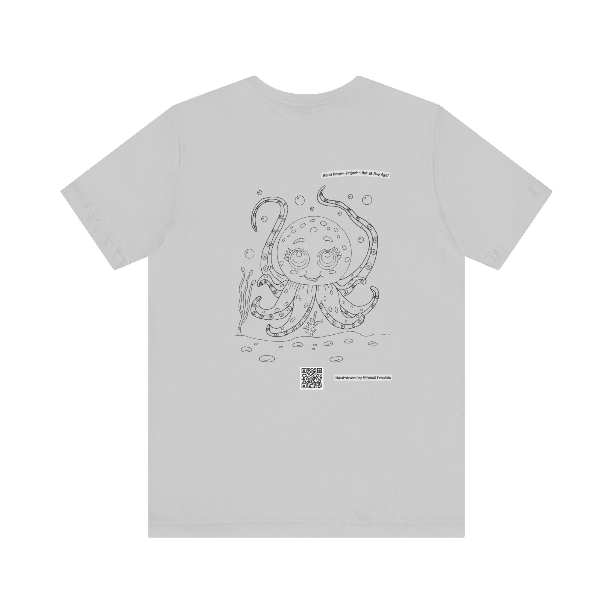 Octopus – Hand-Drawn Ocean Tee