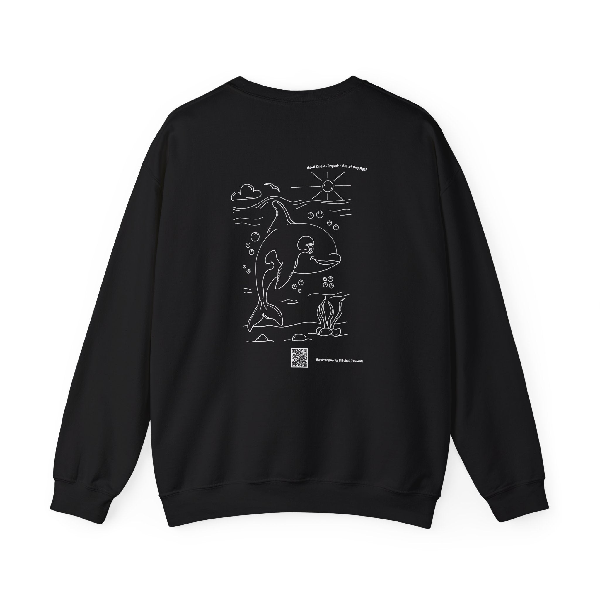Orca Killer Whale – Ocean Majesty Cozy Sweatshirt