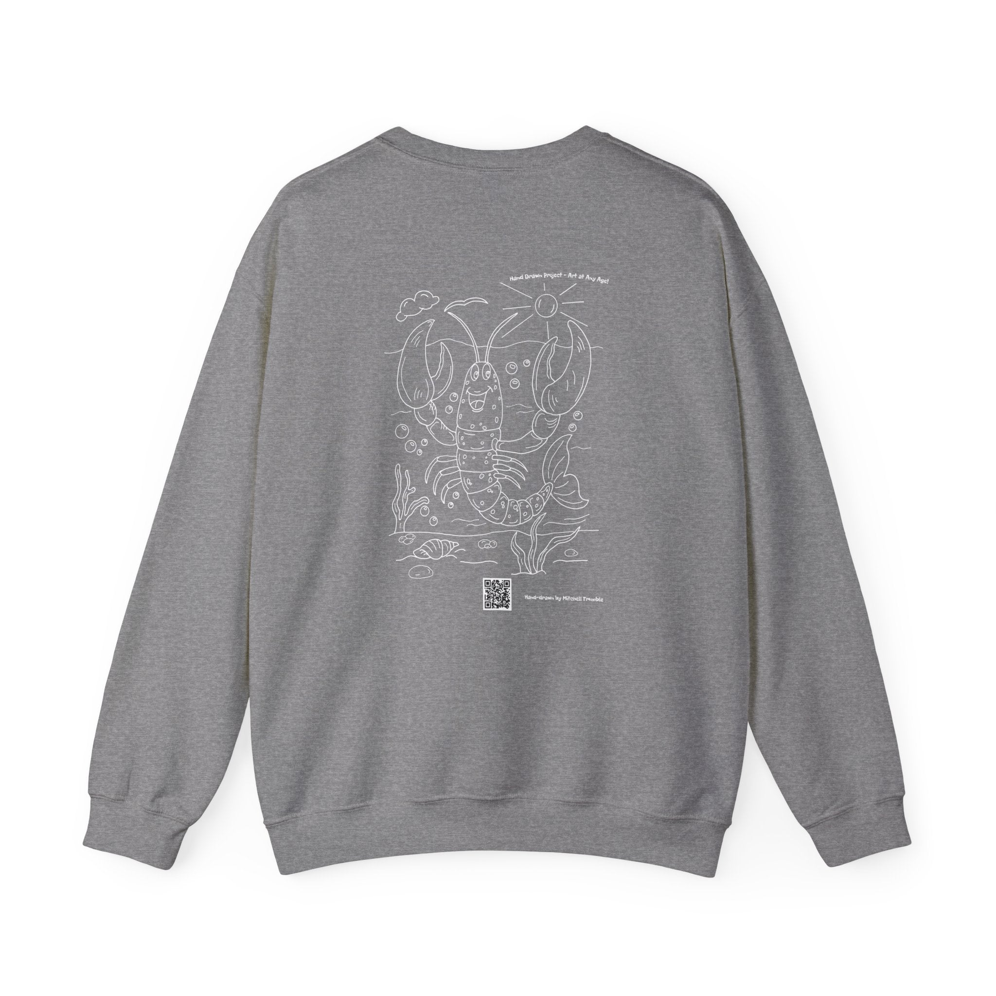 Cheerful Lobster Sweatshirt