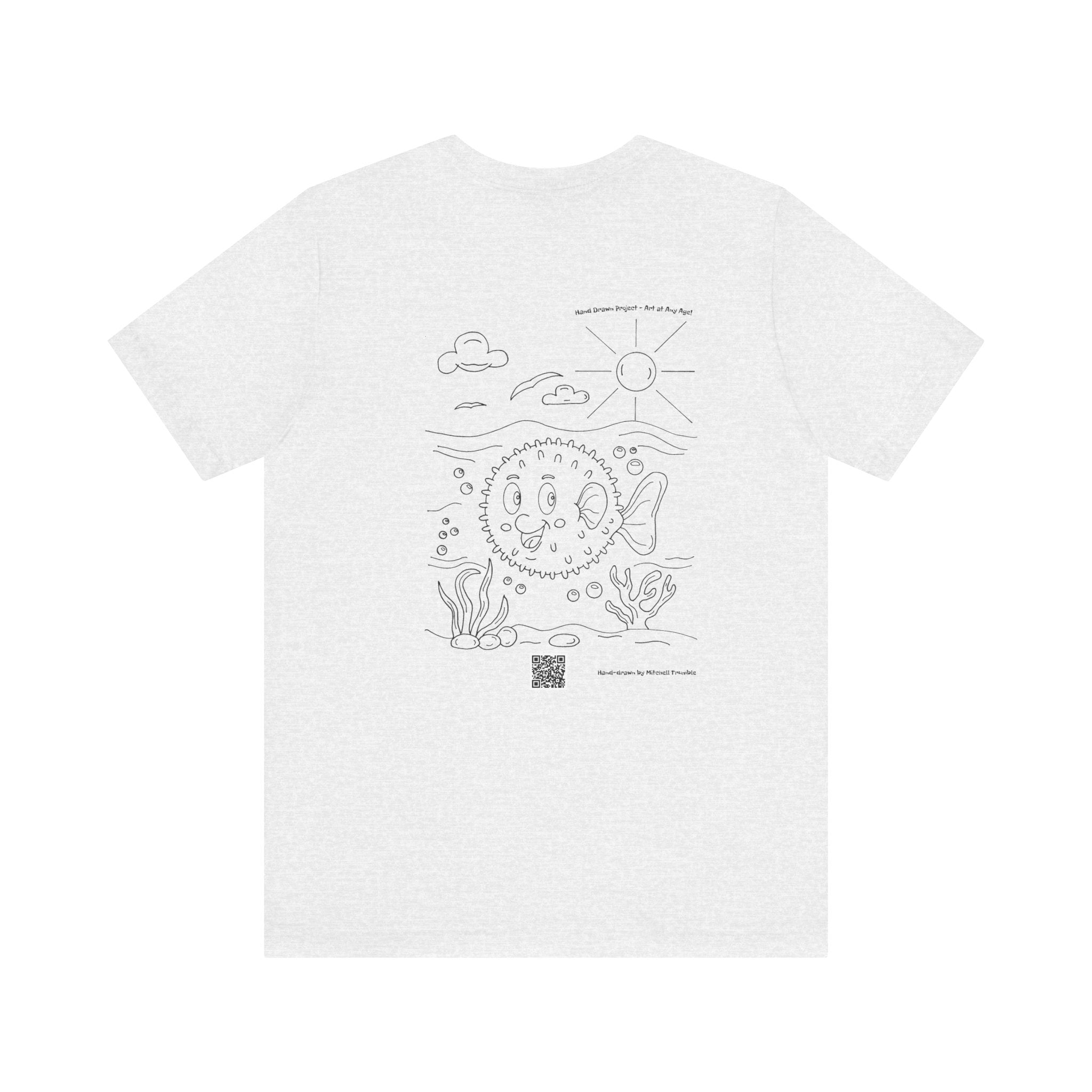 Happy Pufferfish – Ocean Critter T-Shirt