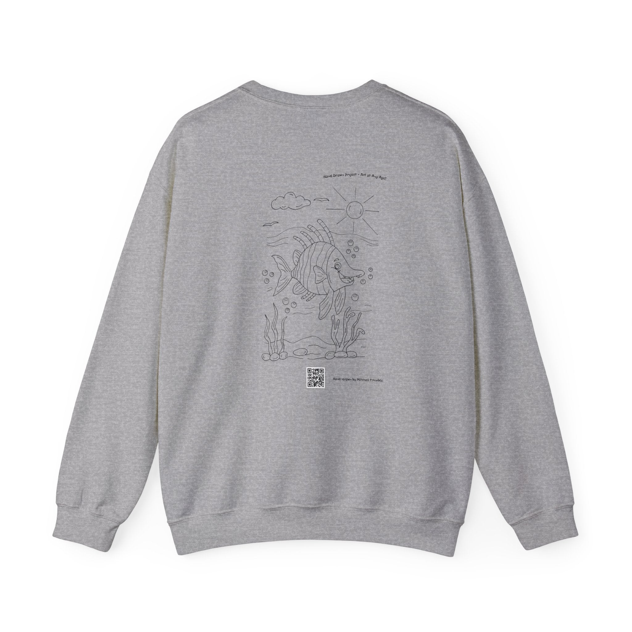 Lionfish Vibes Sweatshirt – Bold Style, Ocean Cool