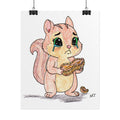 Chipmunk Lost His Nuts Wall Art