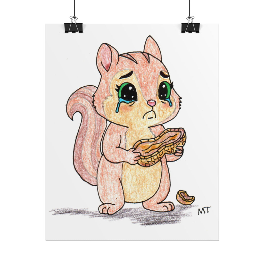 Chipmunk Lost His Nuts Wall Art
