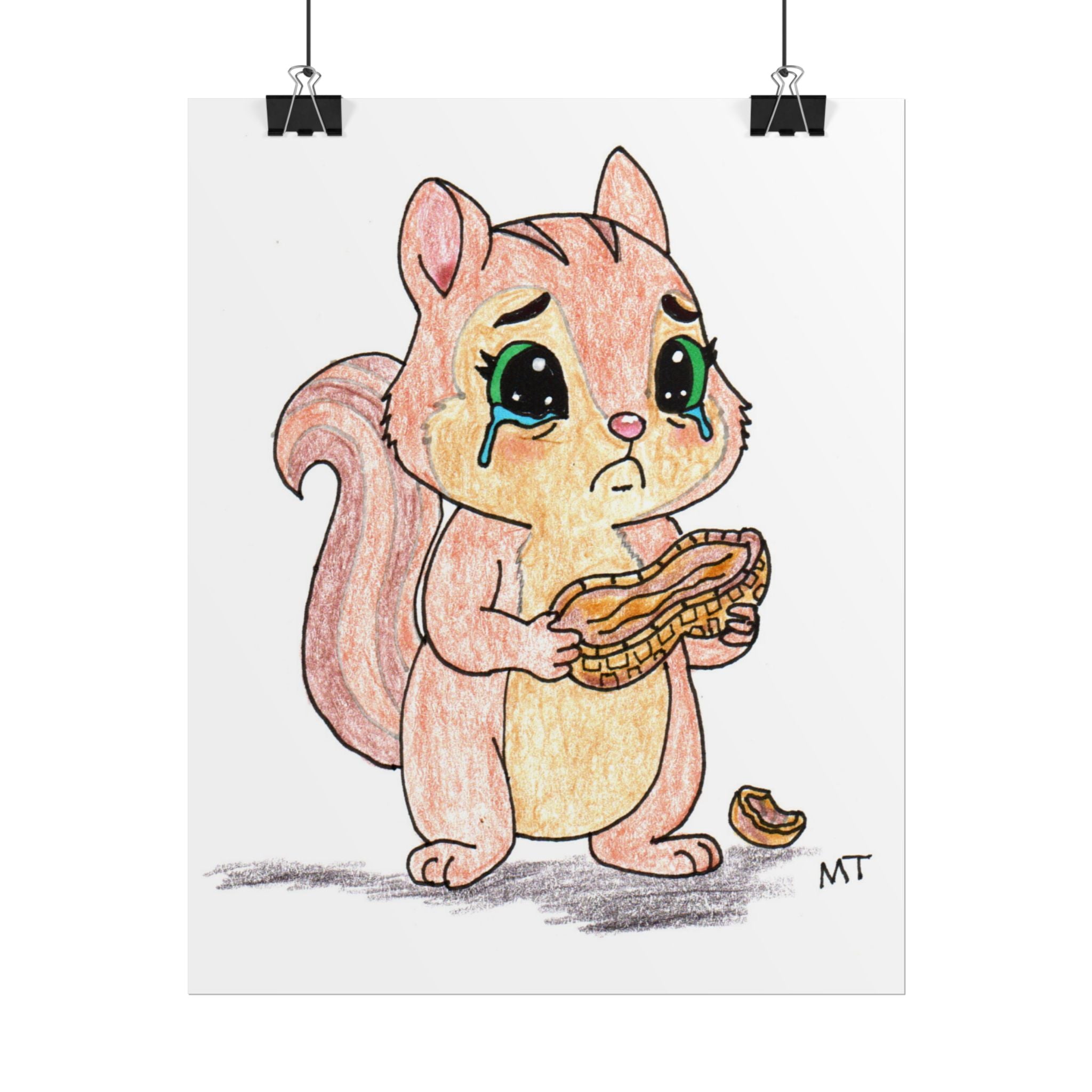 Chipmunk Lost His Nuts Wall Art