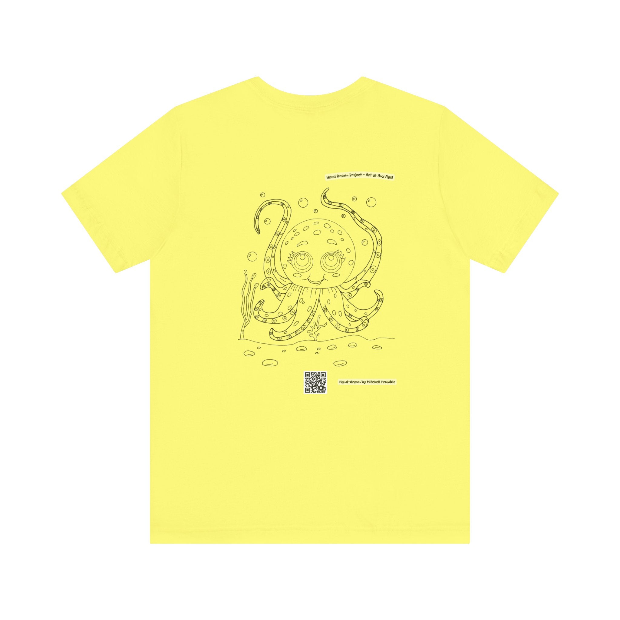 Octopus – Hand-Drawn Ocean Tee