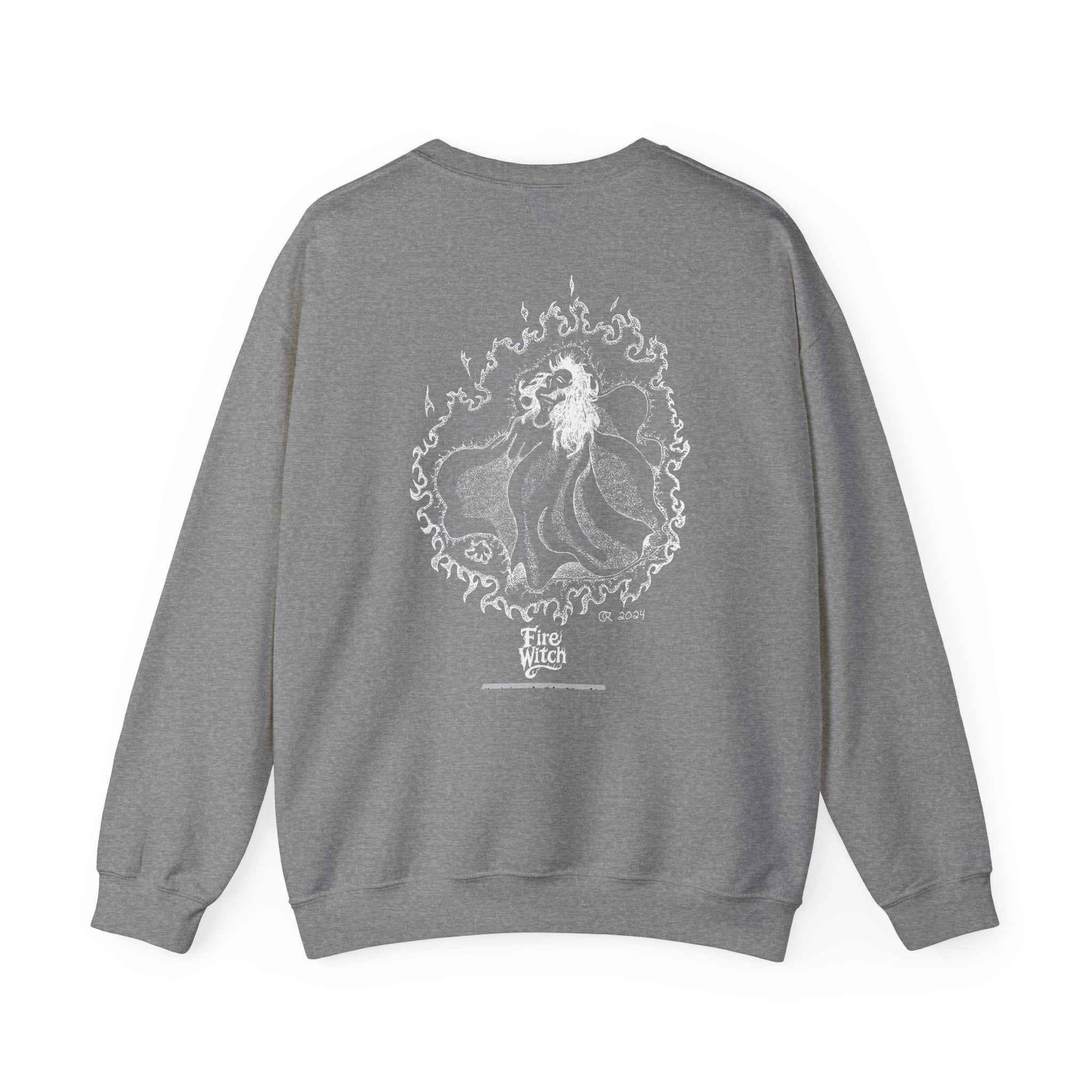 Fire Witch Crewneck Sweatshirt