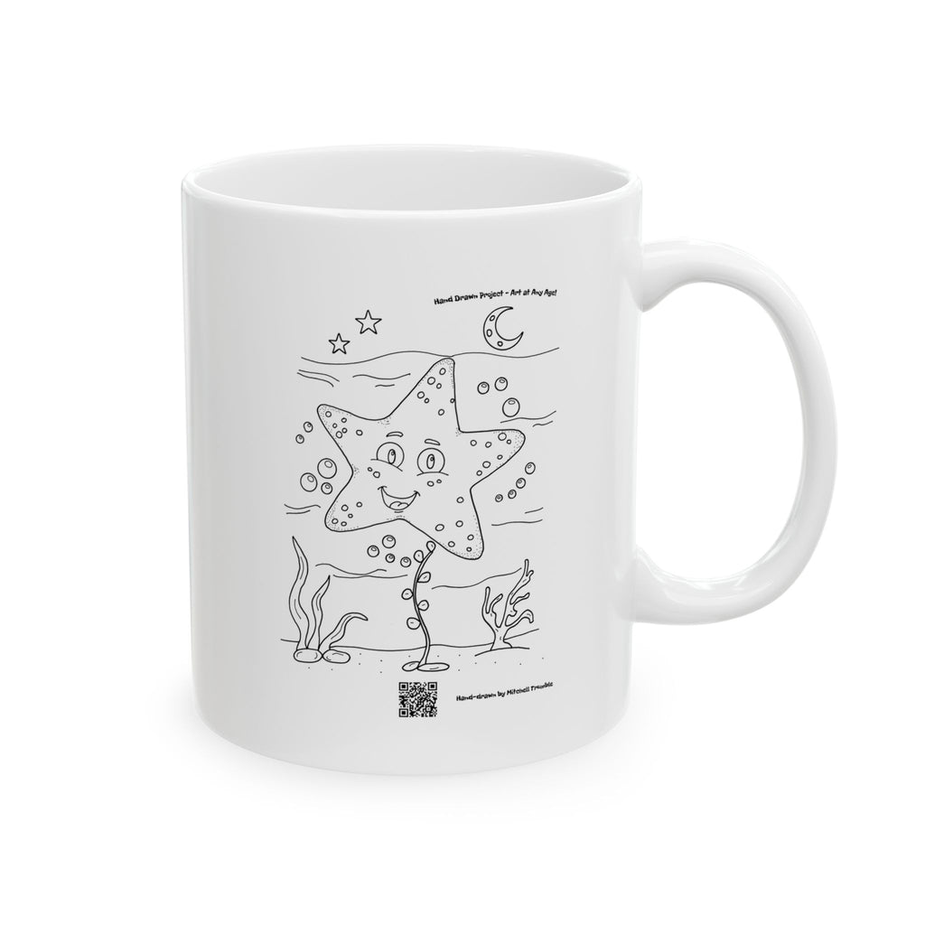 Lovable Starfish Coffee Mug ☕🌟 – Sip with Style