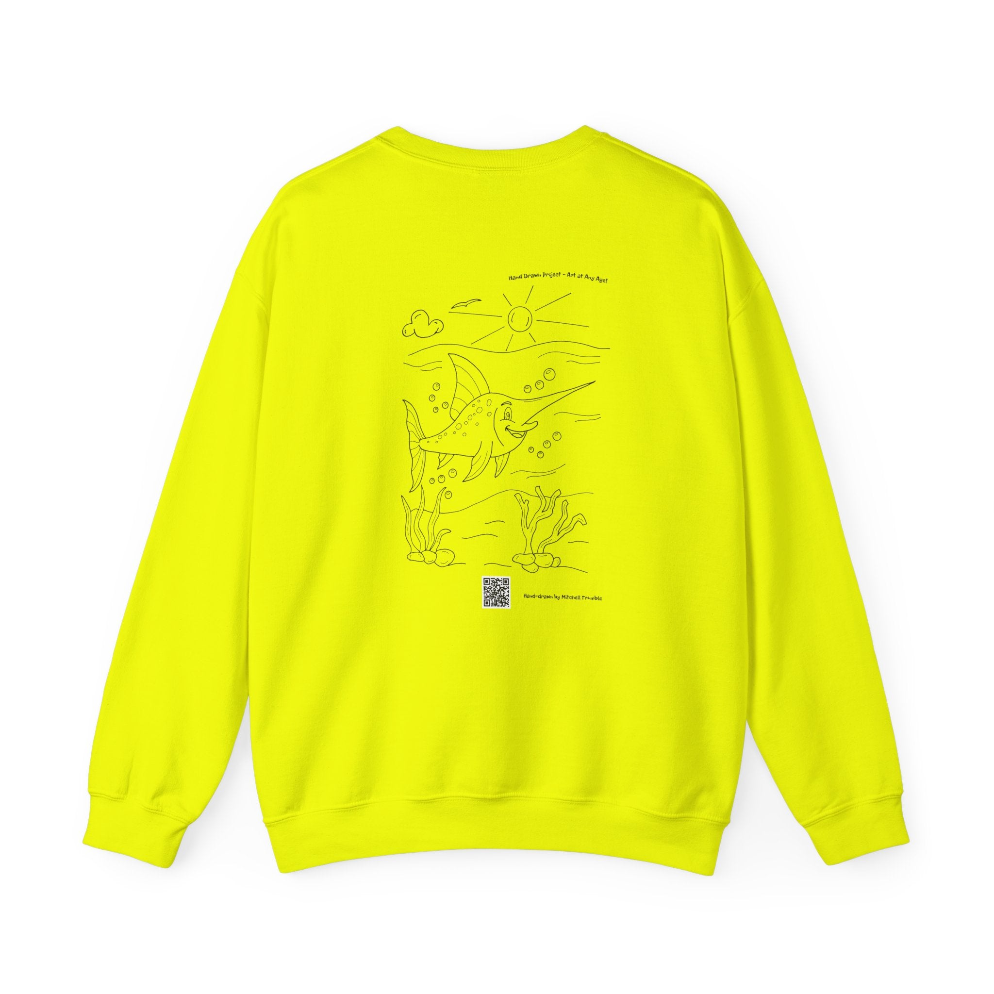Swordfish – Ocean Strength Cozy Sweatshirt