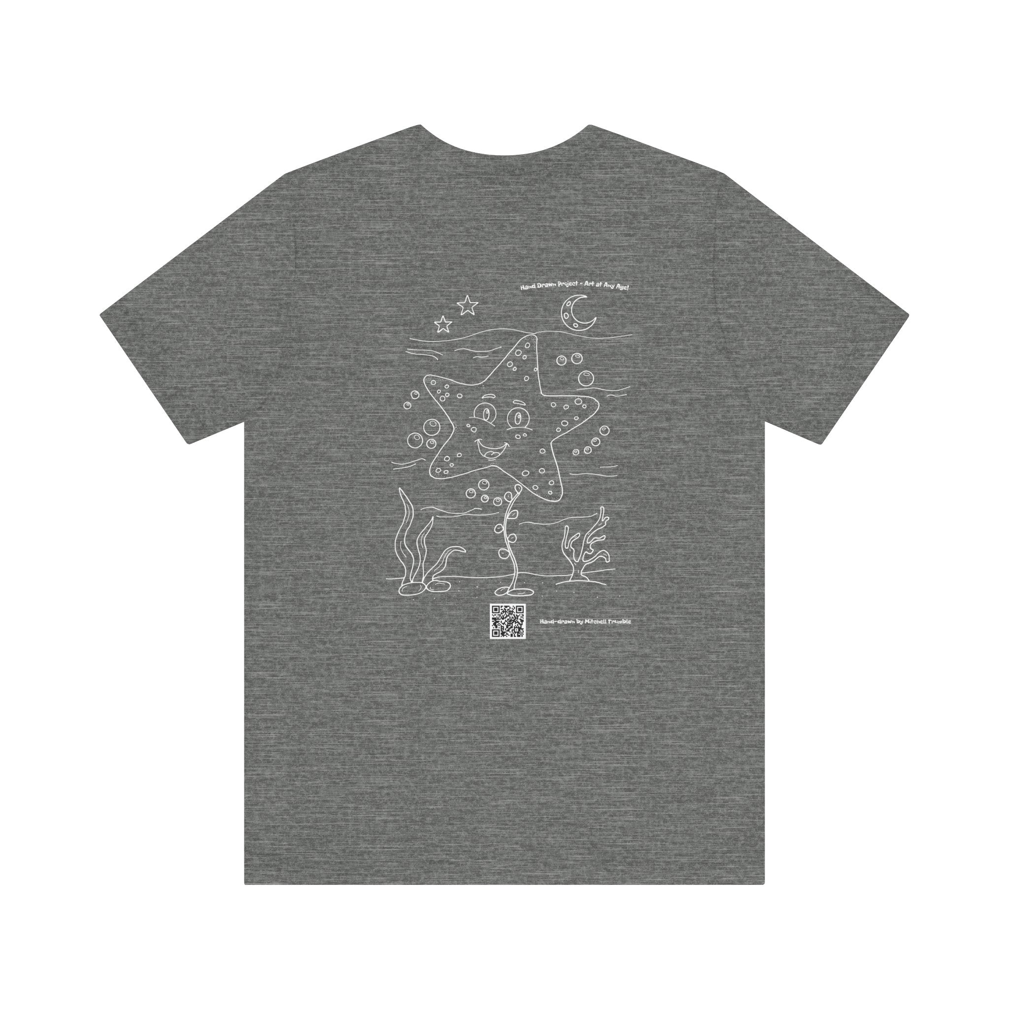 Lovable Starfish T-Shirt ⭐👕 – Many Colors Available