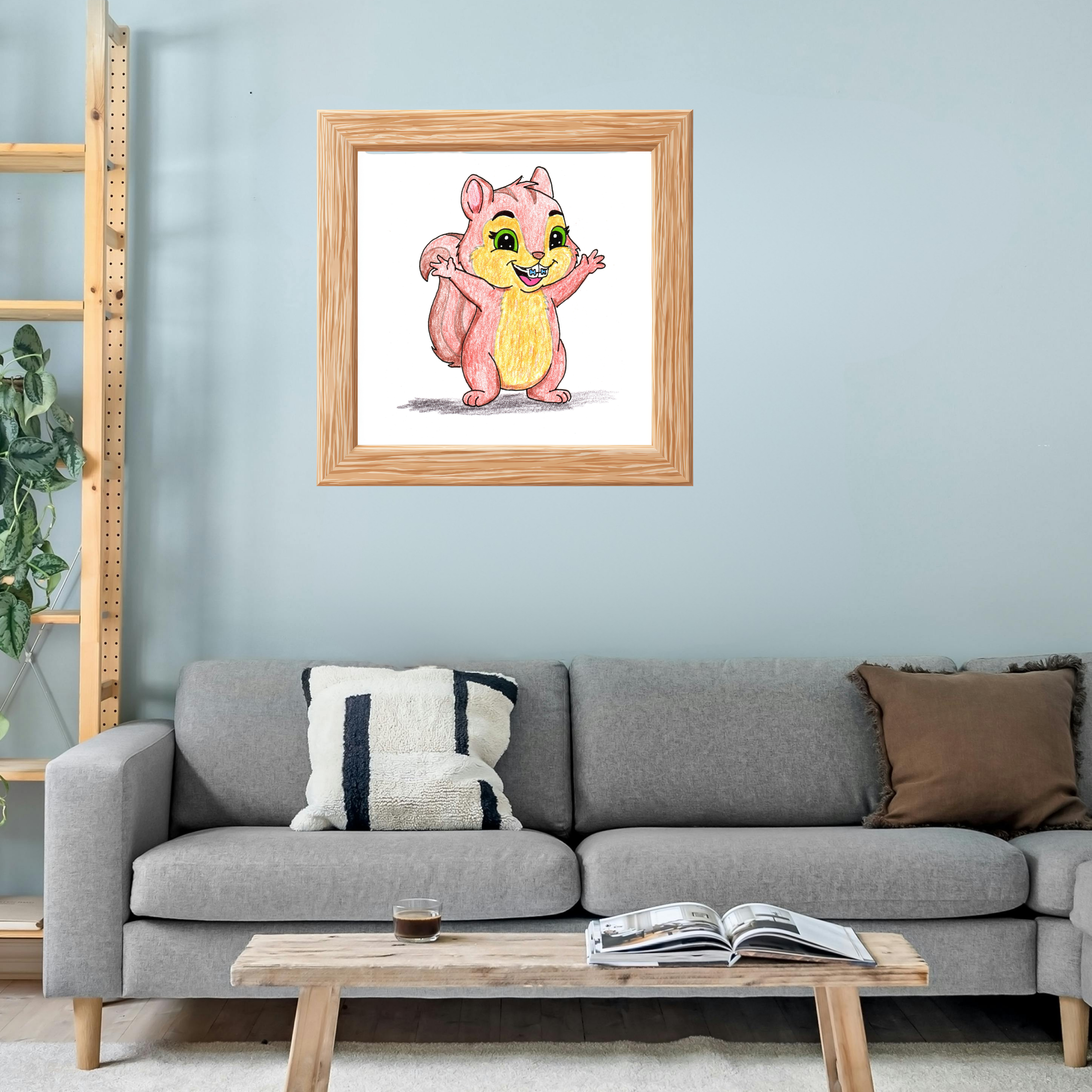Got Braces Print | Brave Little Critters | Orthodontist Office Wall Art