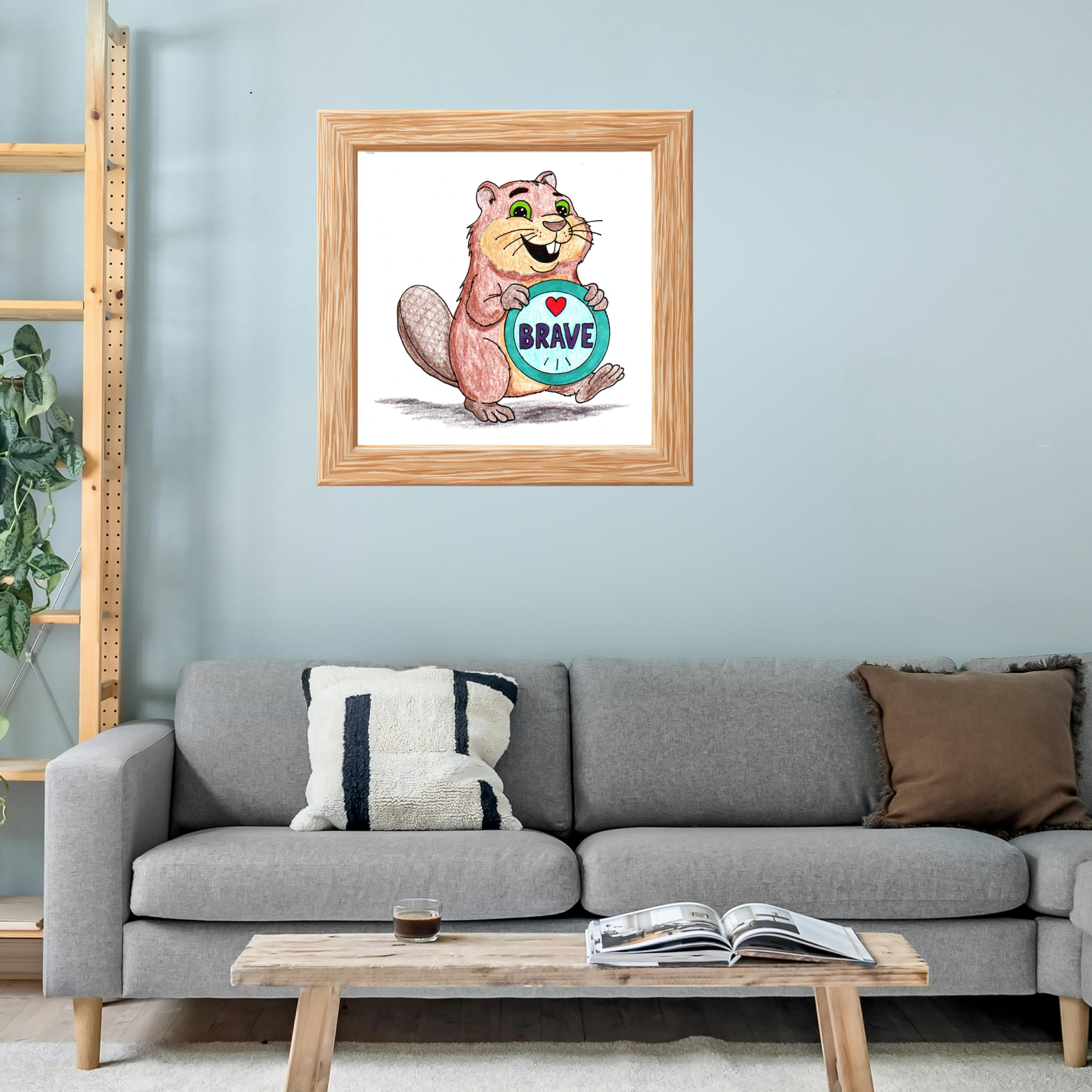 First Dentist Visit Print for Kids | Brave Little Critters