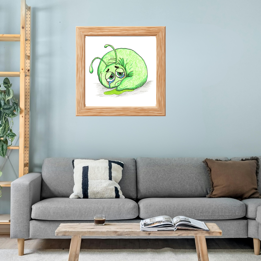 Sammy Lost His Shell | Snail Wall Art | Lost and Found Critters