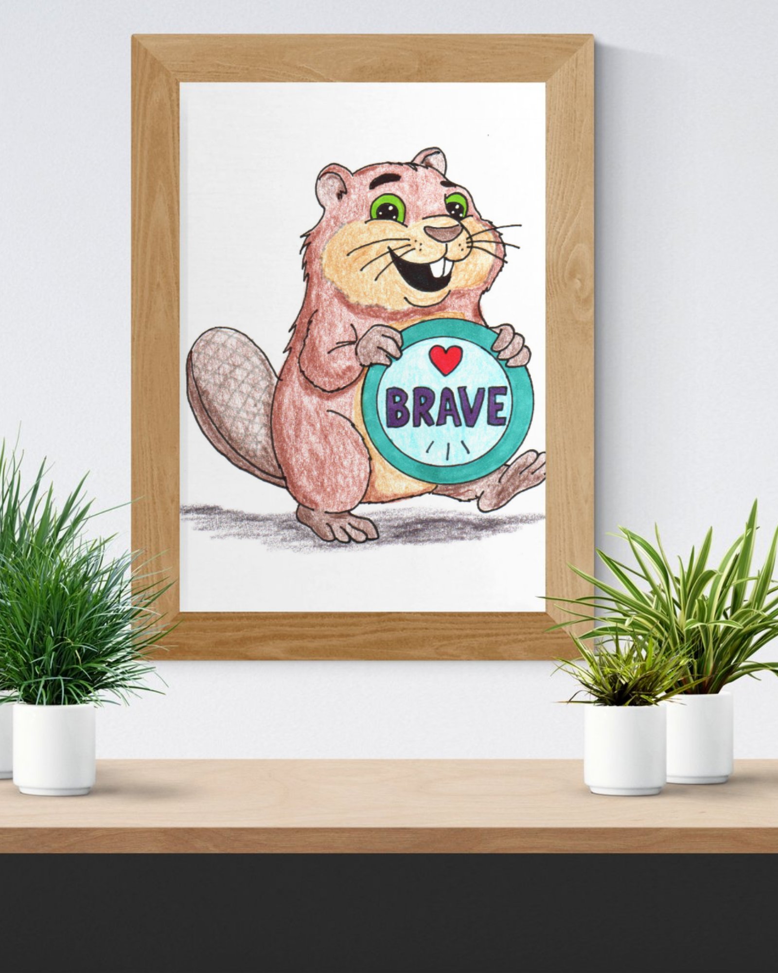 First Dentist Visit Print for Kids | Brave Little Critters