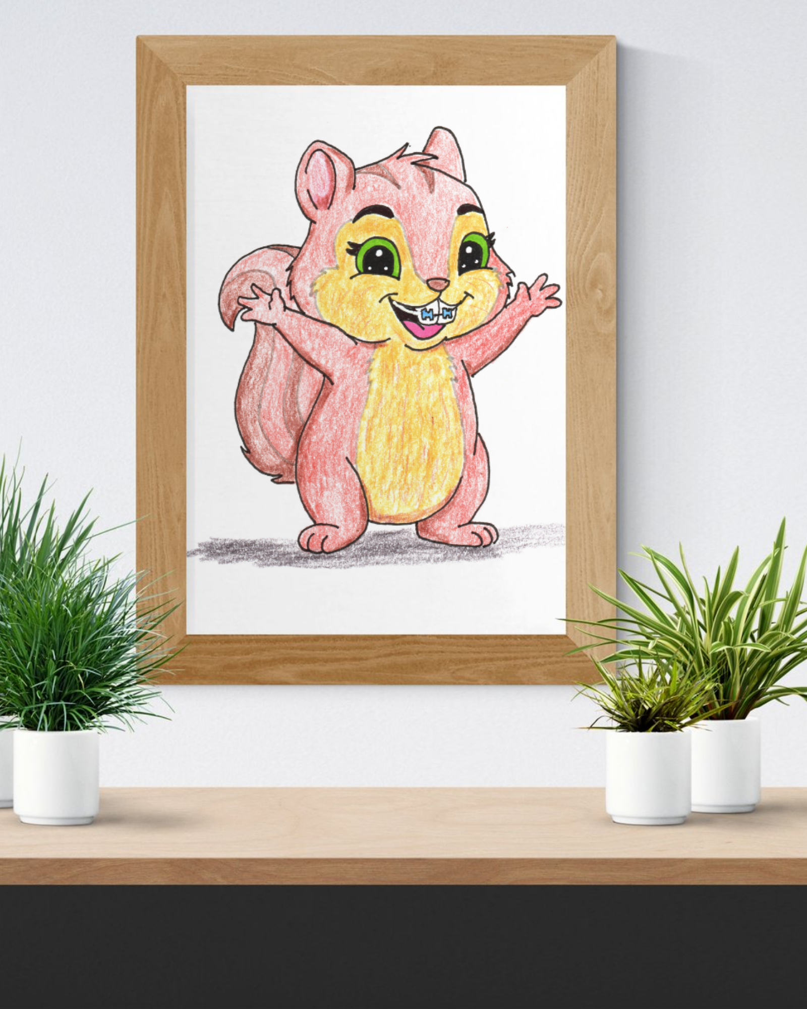 Got Braces Print | Brave Little Critters | Orthodontist Office Wall Art