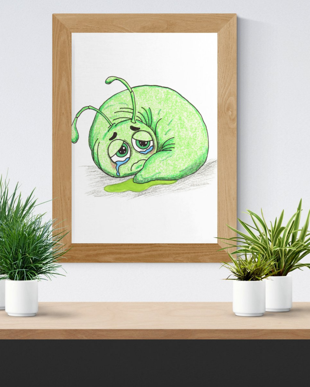 Sammy Lost His Shell | Snail Wall Art | Lost and Found Critters