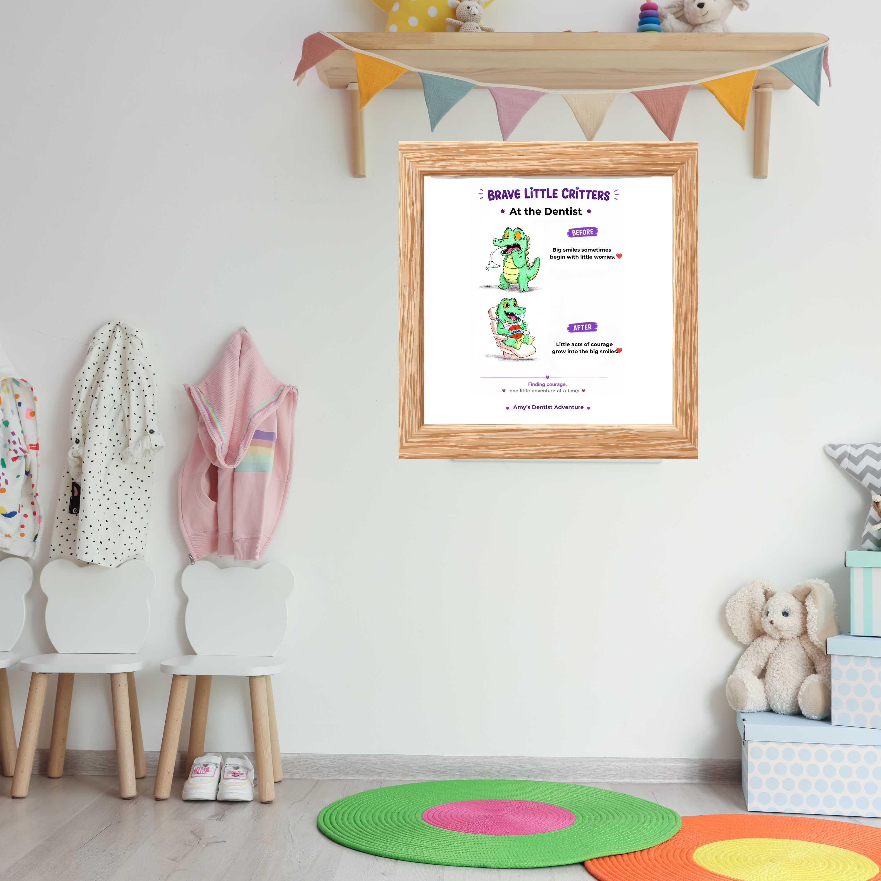 Alligator Encouragement Poster | Brave Little Critters