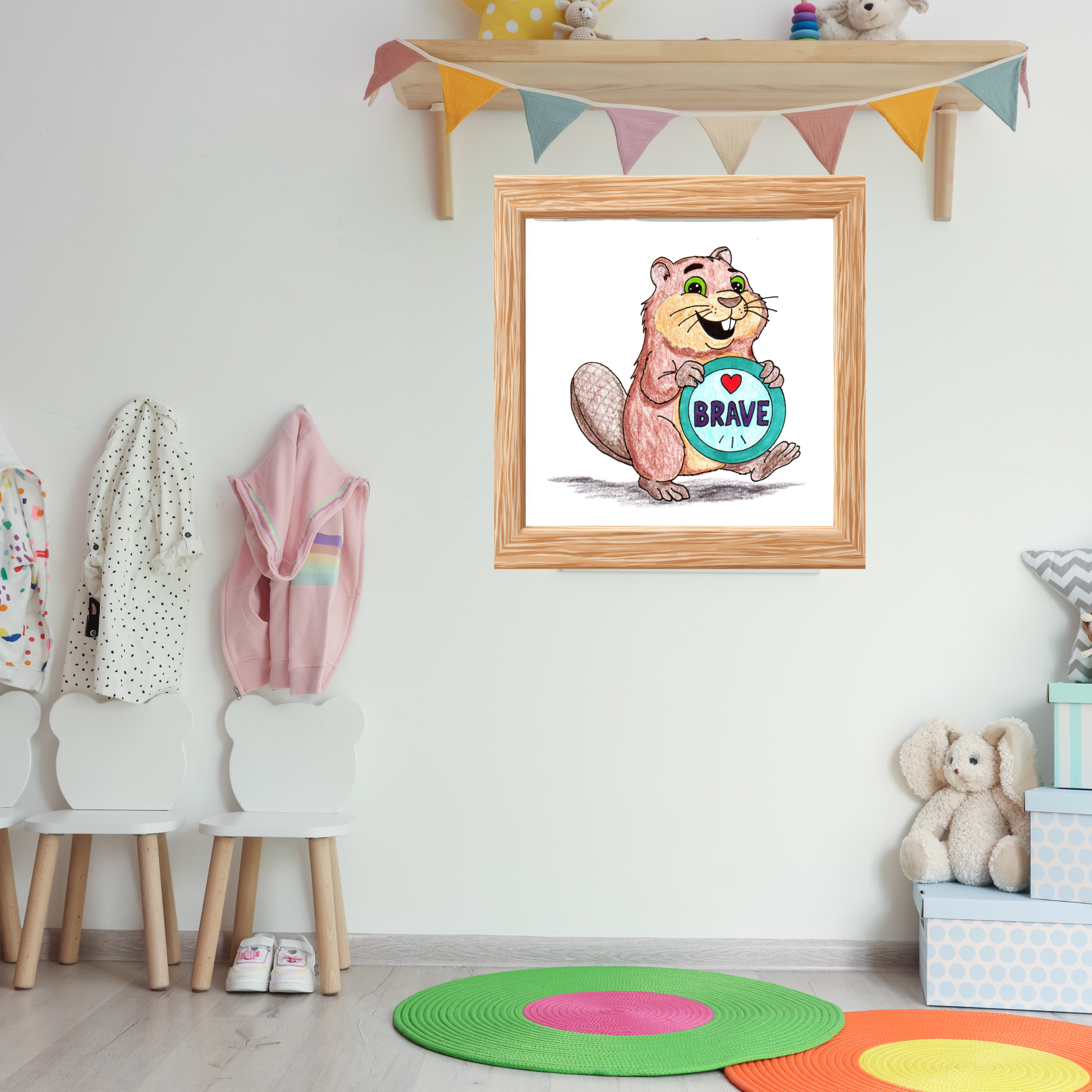 First Dentist Visit Print for Kids | Brave Little Critters