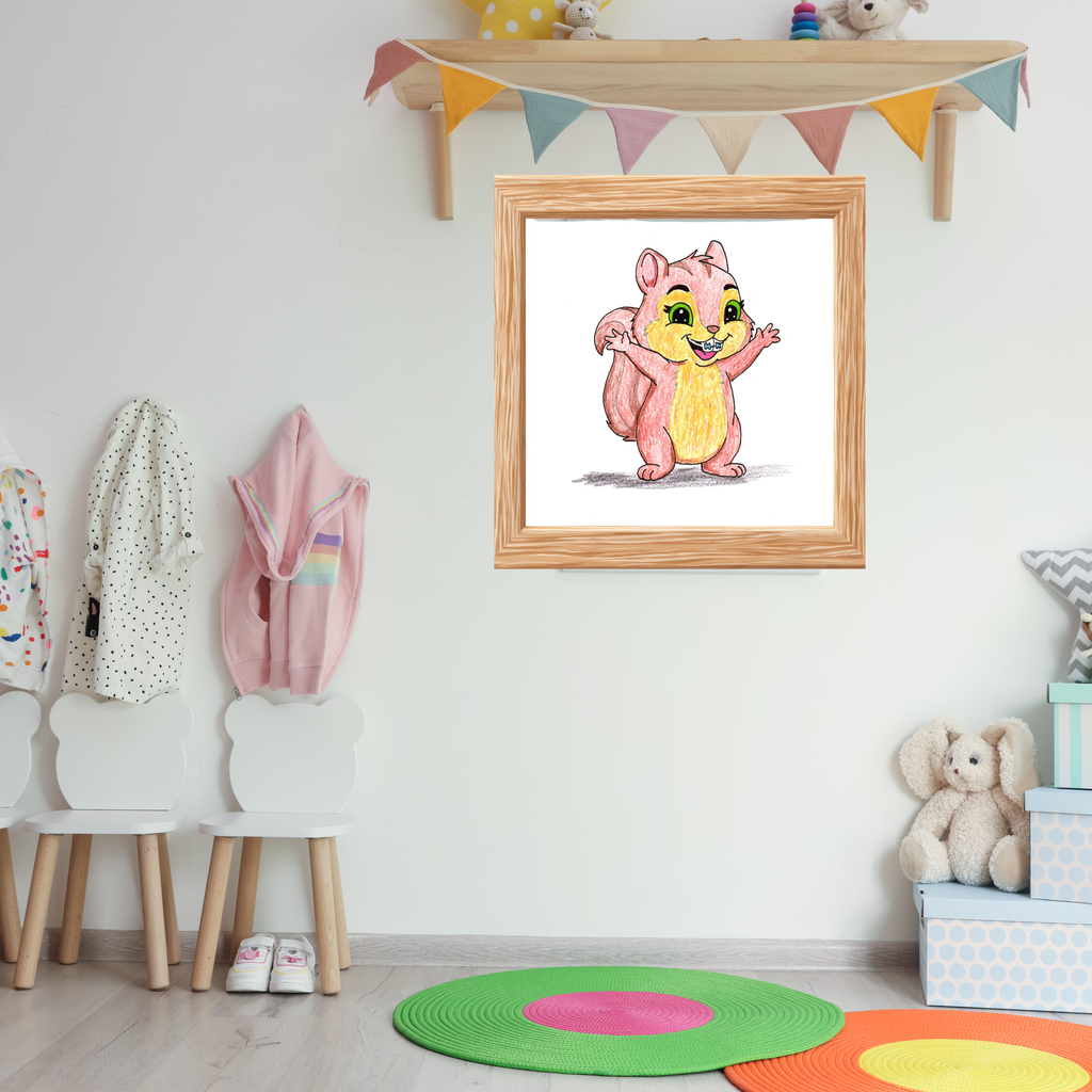 Got Braces Print | Brave Little Critters | Orthodontist Office Wall Art