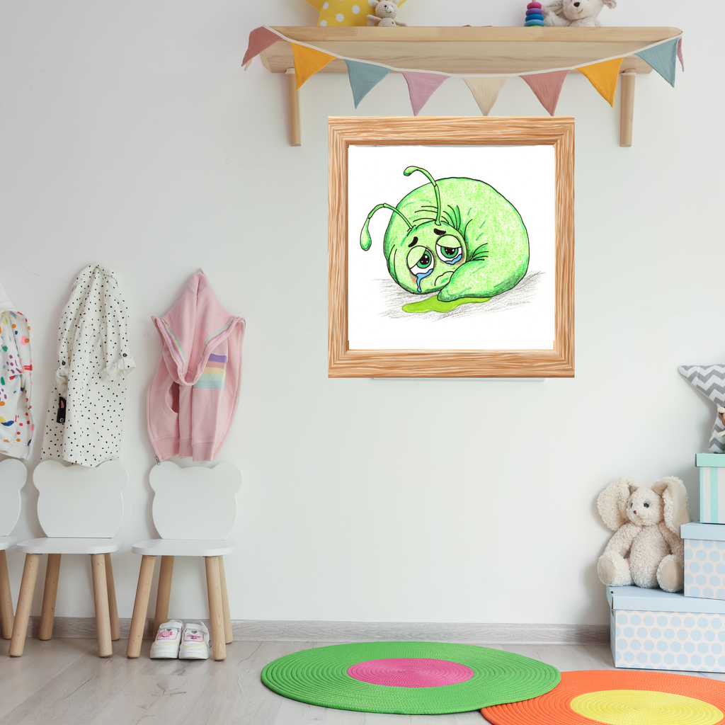Sammy Lost His Shell | Snail Wall Art | Lost and Found Critters